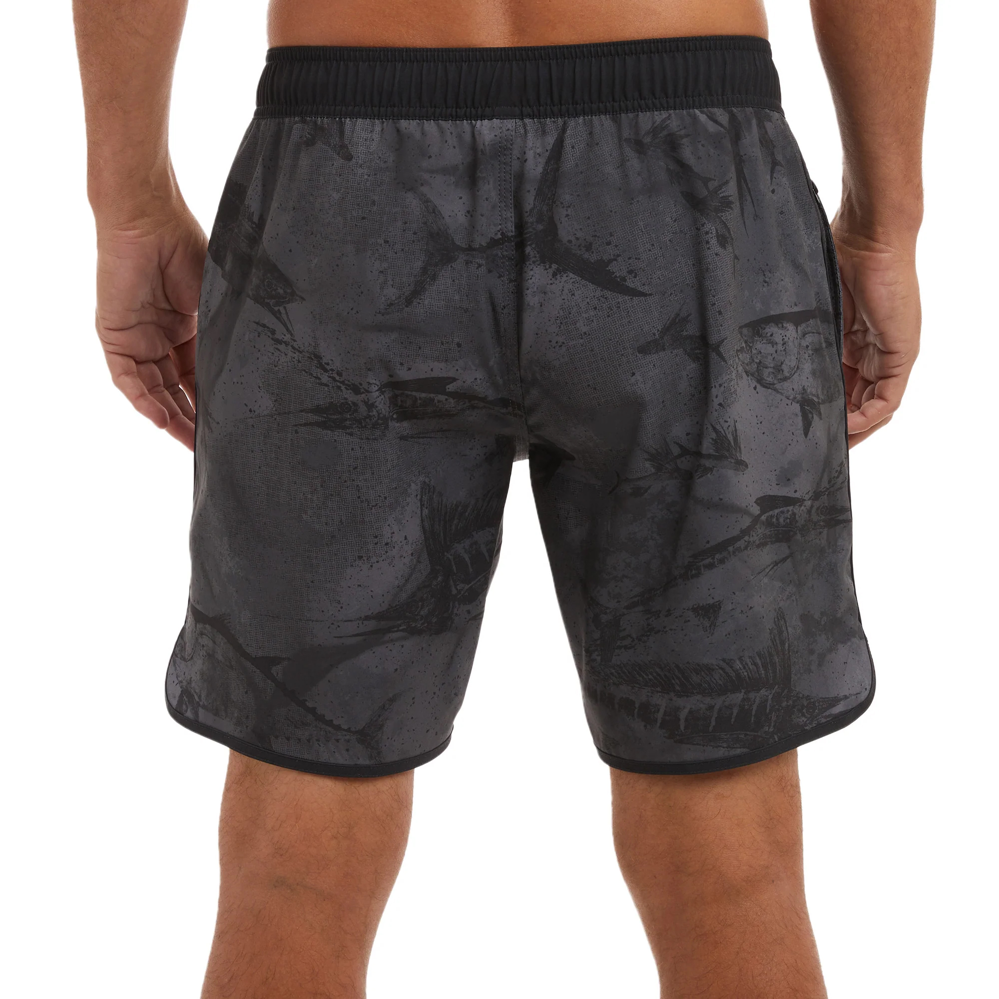 Pelagic Downswell Open Seas Volley shorts - back lifestyle