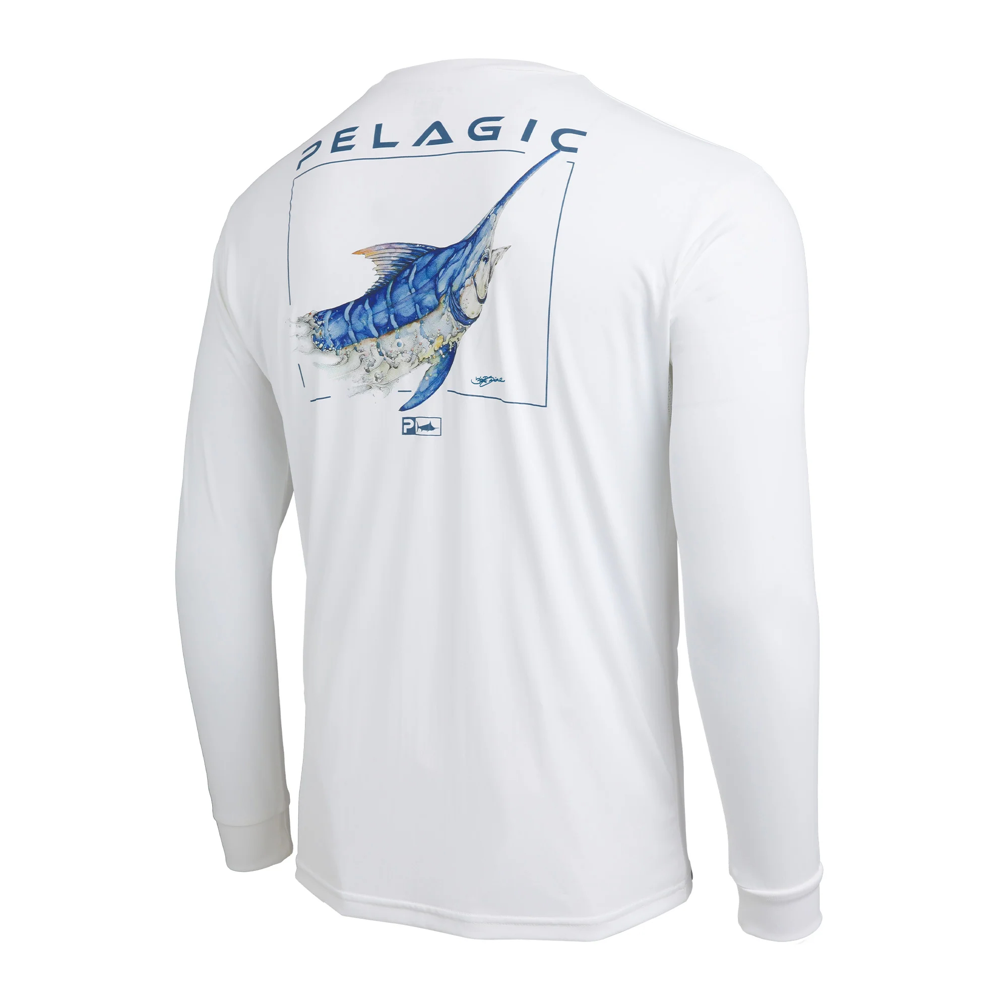 Pelagic Aquatek Marlin Long Sleeve Performance Shirt - Default