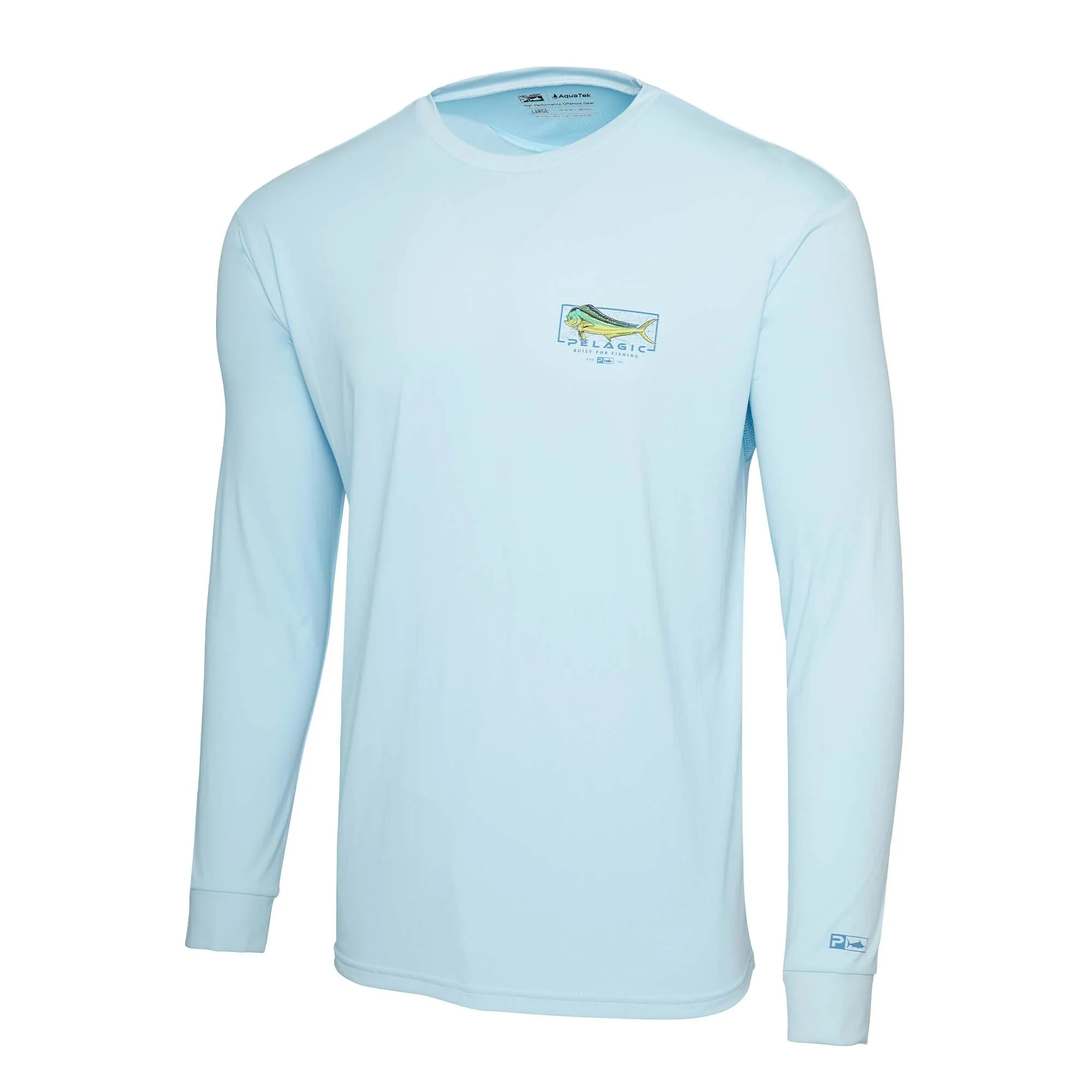 Pelagic Aquatek Mahi Mind Long Sleeve Performance Shirt - Front