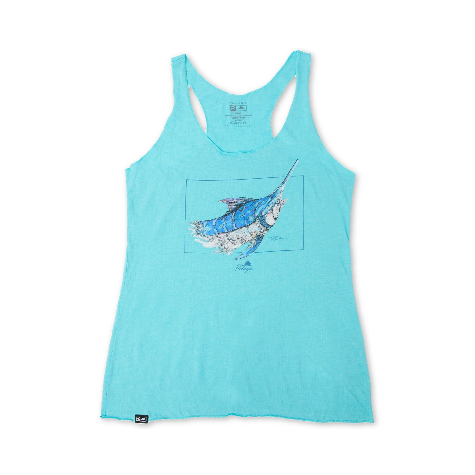 Pelagic Marlin Premium Tank Top - Front