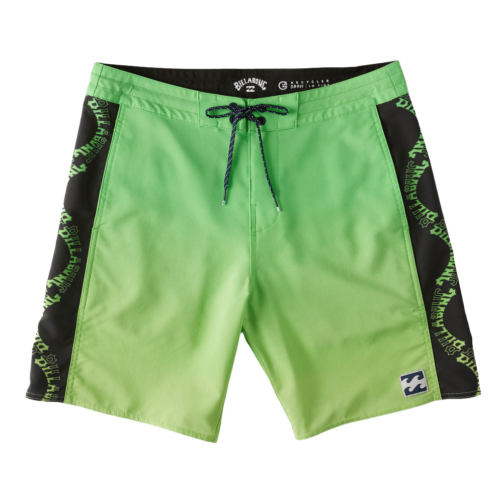 Billabong D Bah Lo Tide 18” Boardshorts (Men’s) - Neon Lime Front