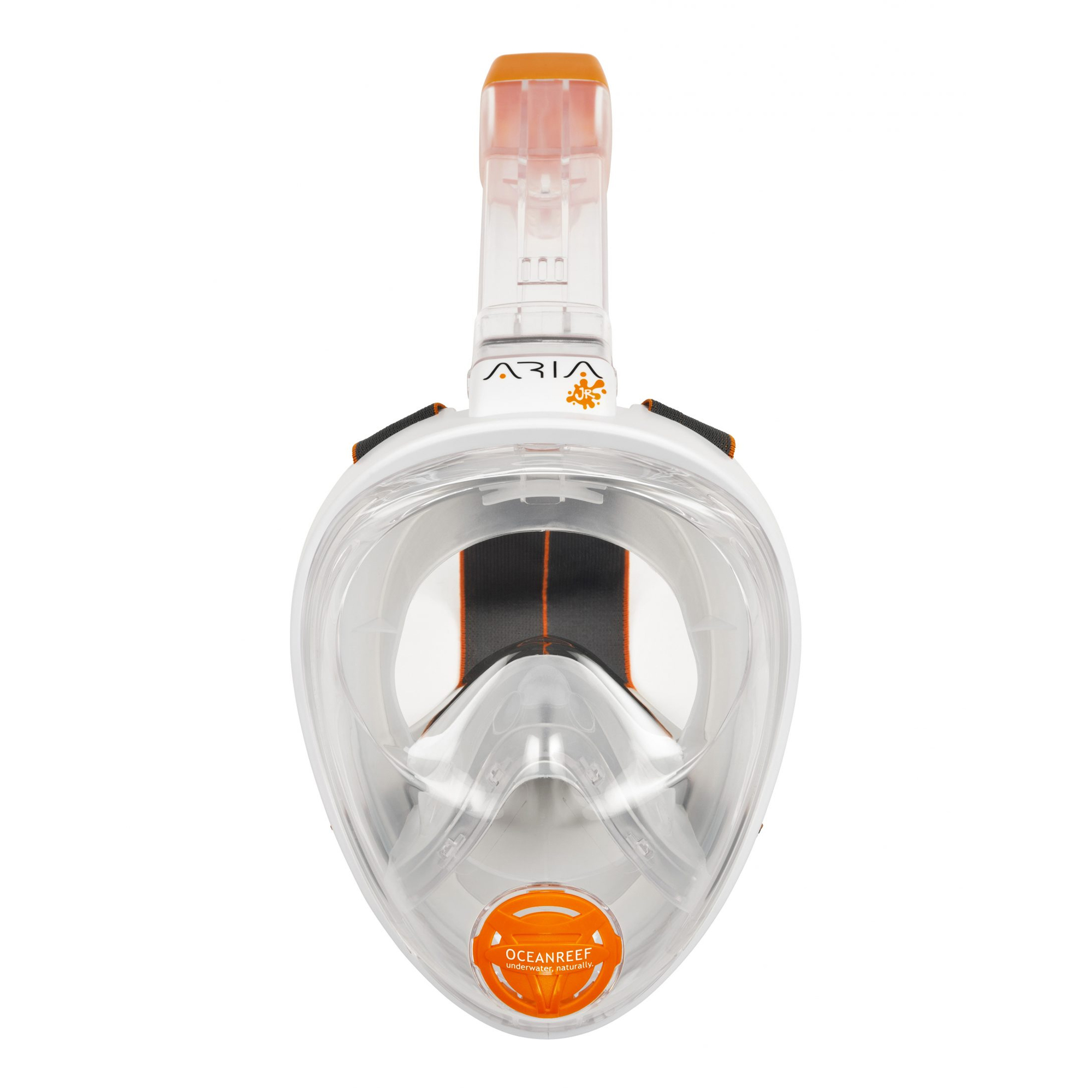 Ocean Reef Aria Junior Full Face Snorkel Mask - White