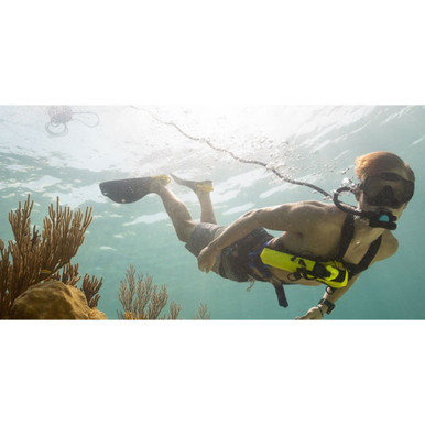 BLU3 Nomad Portable Tankless Diving System - View In Use
