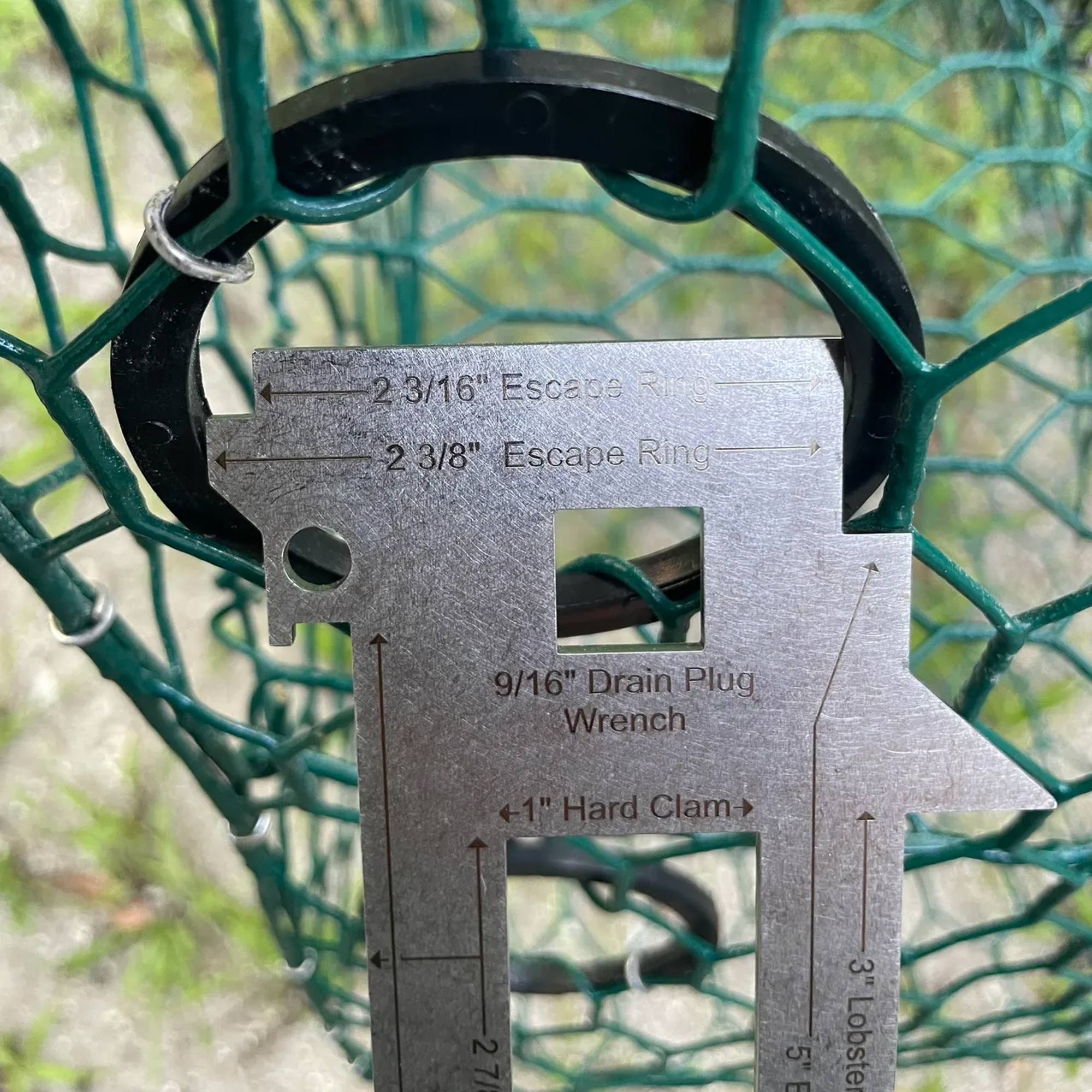 Ultimate Shellfish Gauge - Florida Version - Escape Ring