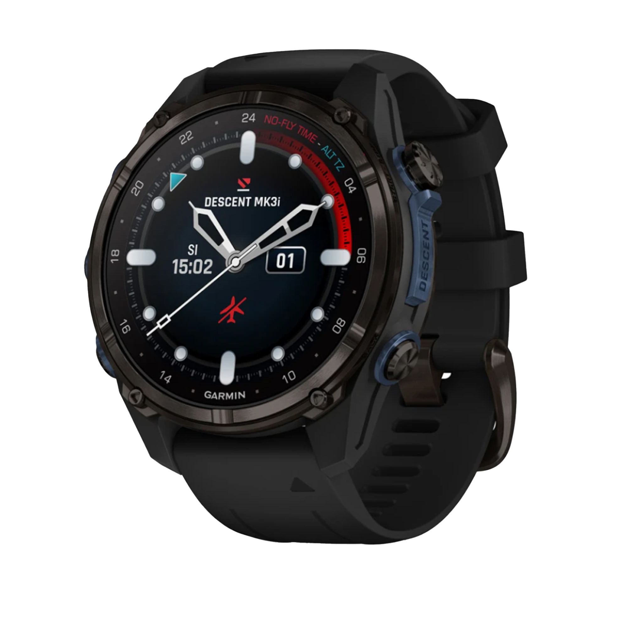Garmin Descent™ Mk3i Wrist Dive Computer - Facing left