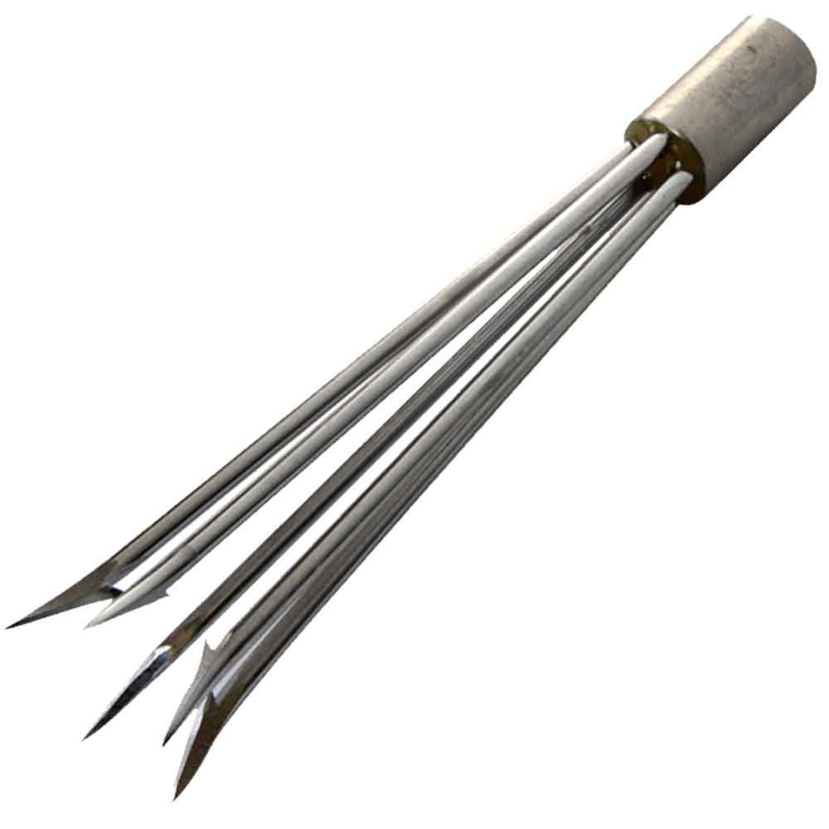 Hammerhead Barbed 5-Prong Stainless Steel Spear Tip