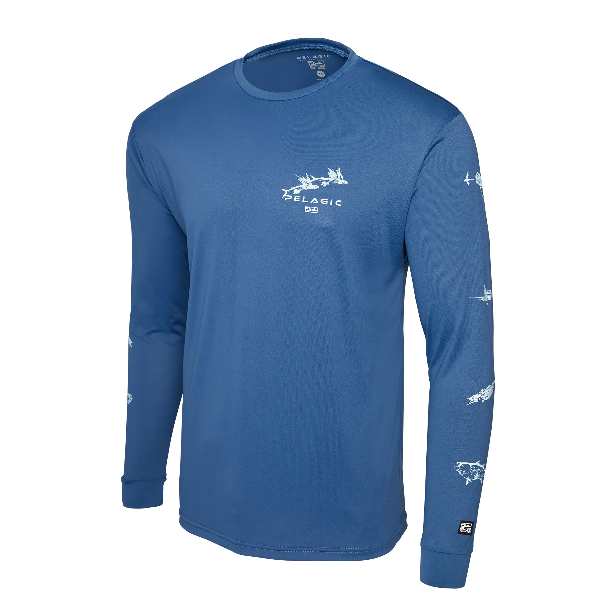 Lightweight - Pelagic Aquatek Gyotaku Long Sleeve Performance Shirt