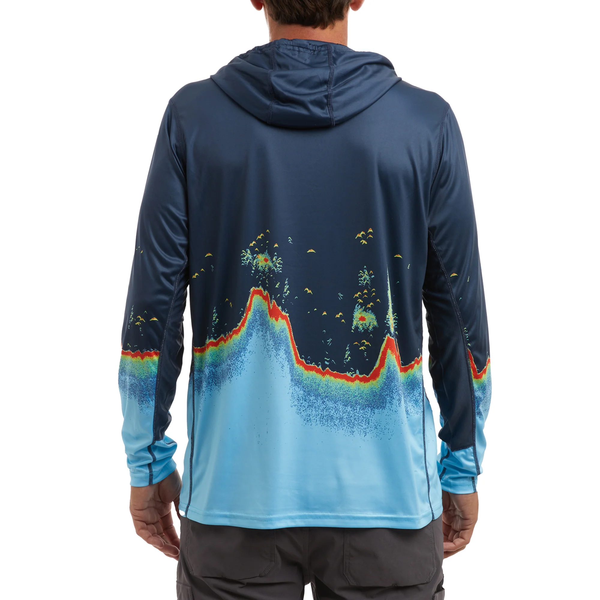 Pelagic Vaportek Sonar Hooded Long Sleeve Performance Shirt (Men’s)