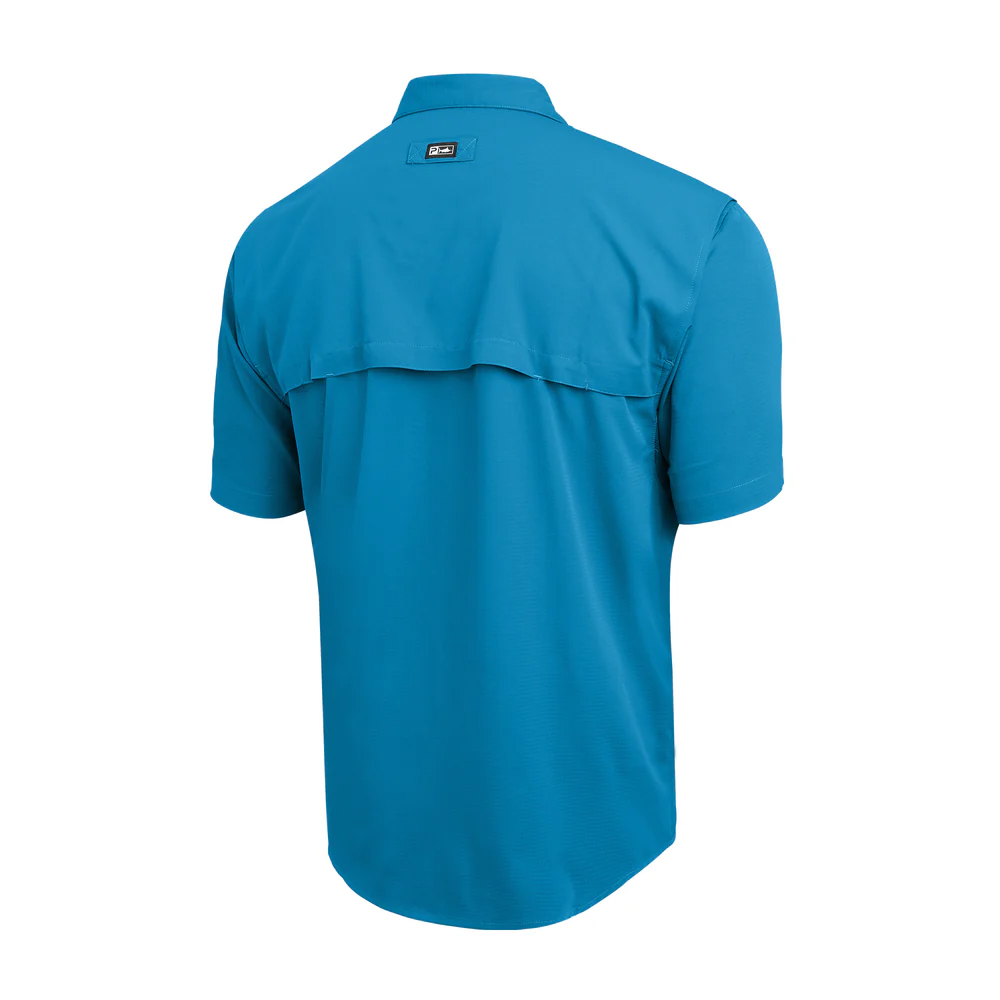 Pelagic Keys Short Sleeve Button Down Performance Shirt (Men’s)