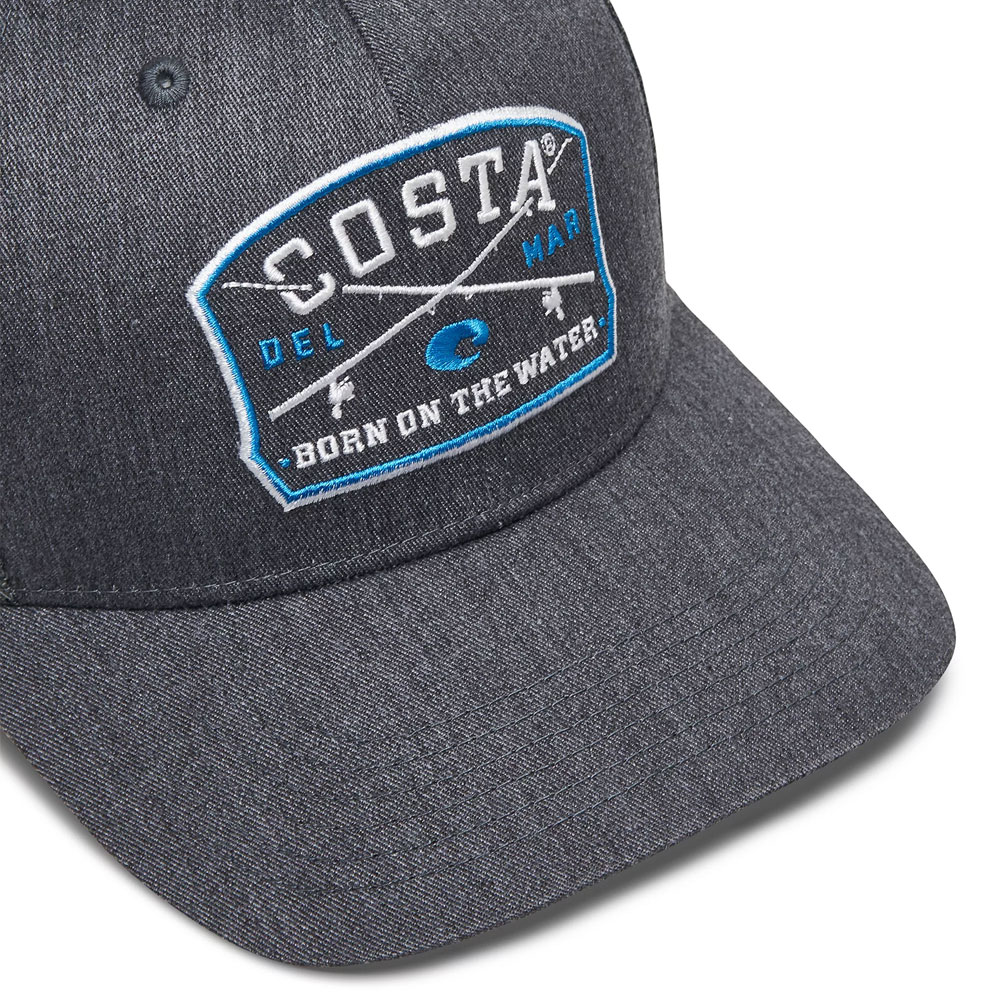 Costa Spinners Trucker Hat Front Detail