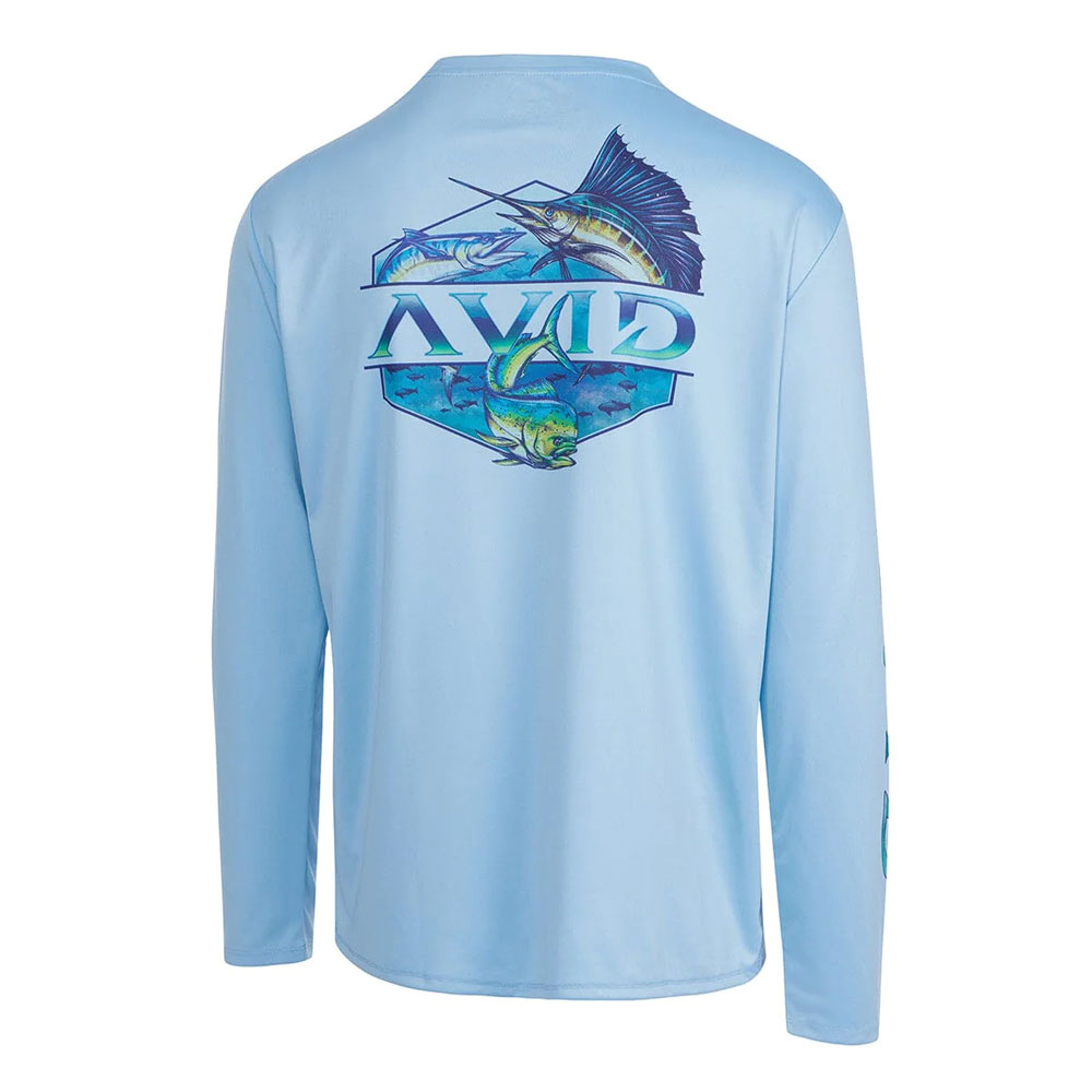 AVID Slammed AVIDry Long Sleeve Performance Shirt (Men's) - Back