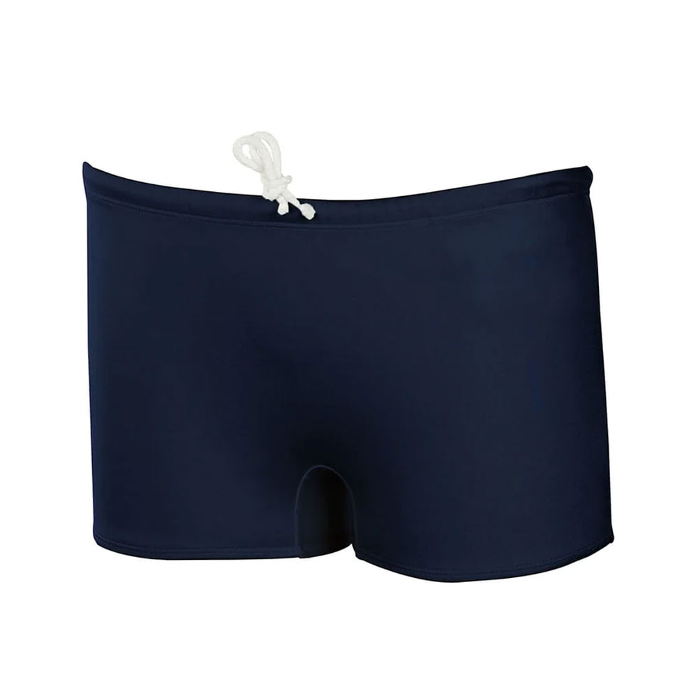 Weekender Square Solid Swim Brief (Men's) - Navy