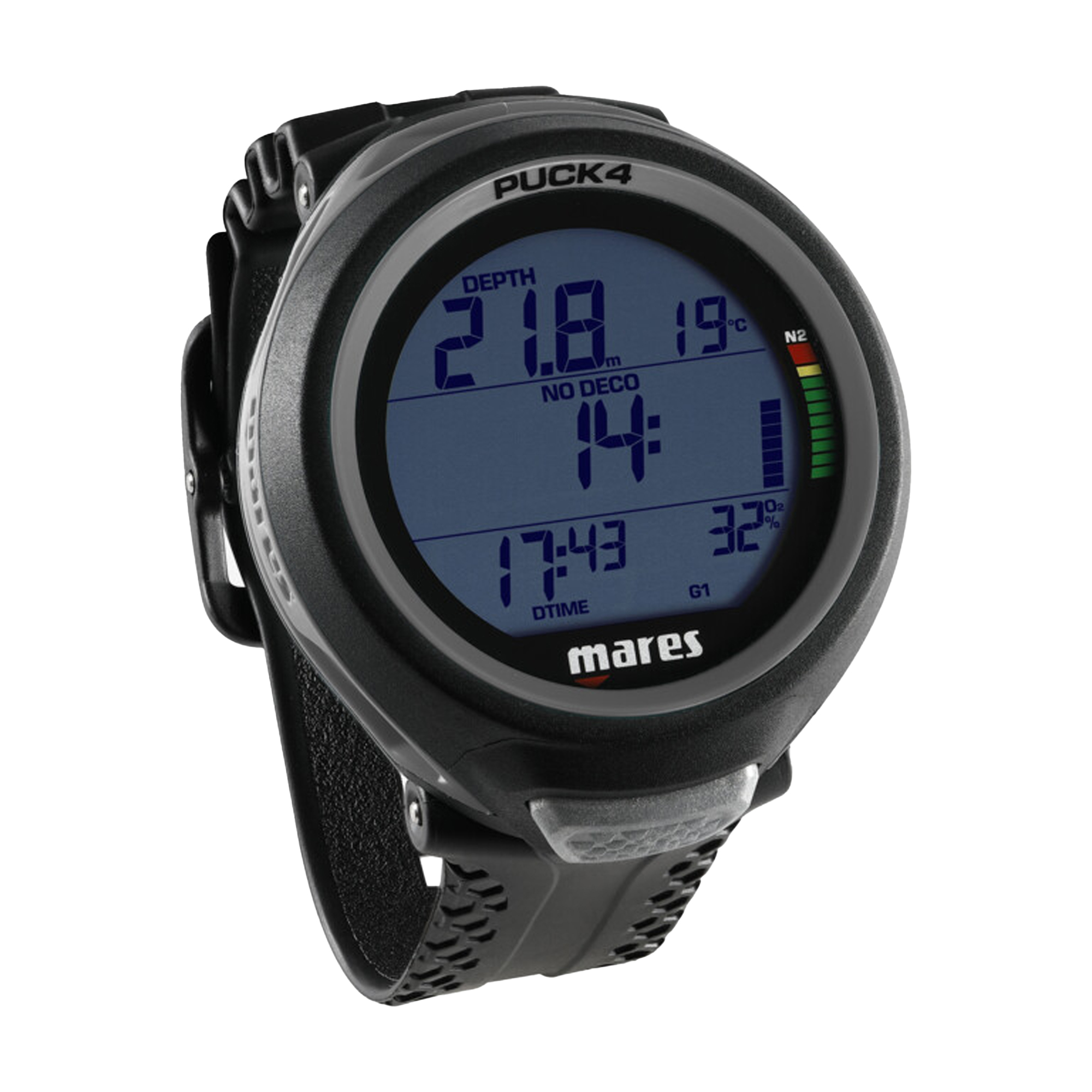 Mares Puck 4 Dive Computer - Black