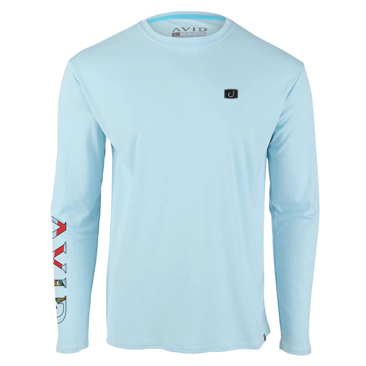 AVID Florida Native AVIDry Long Sleeve Performance Shirt (Men's) - Ice Blue Front