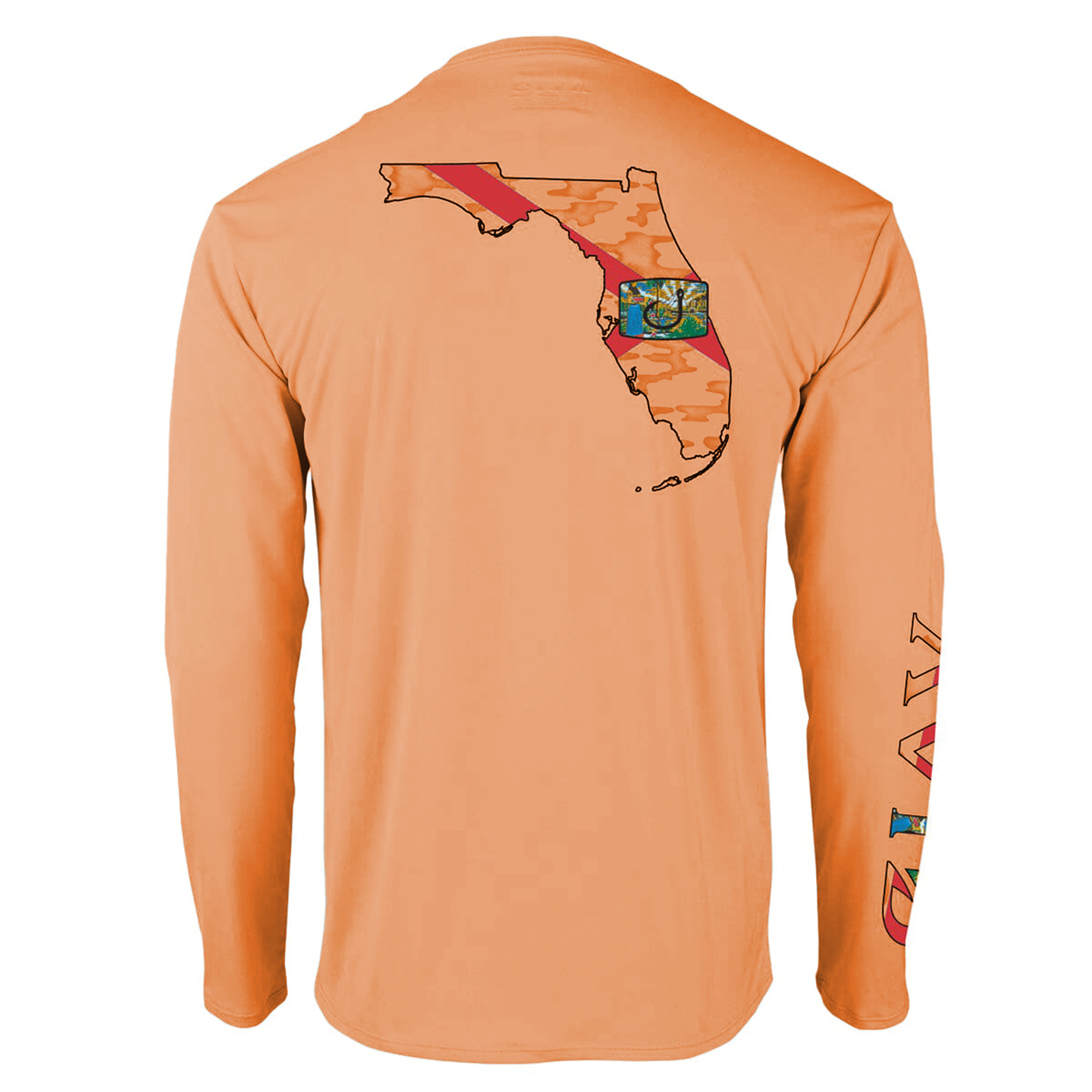 AVID Florida Native AVIDry Long Sleeve Performance Shirt (Men's) - Sunset Back