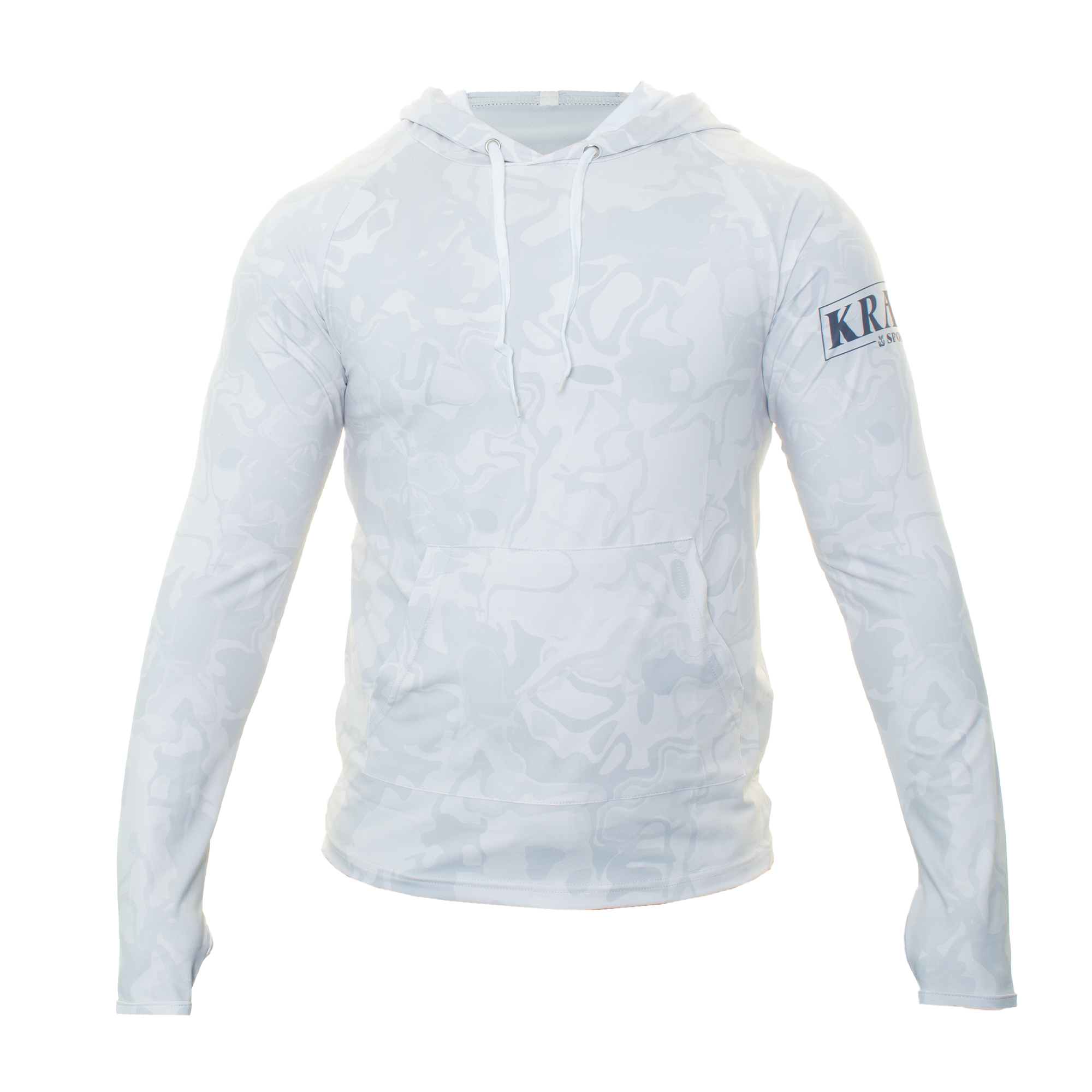 Kraken Rashguard Hoodie (Men's) - White