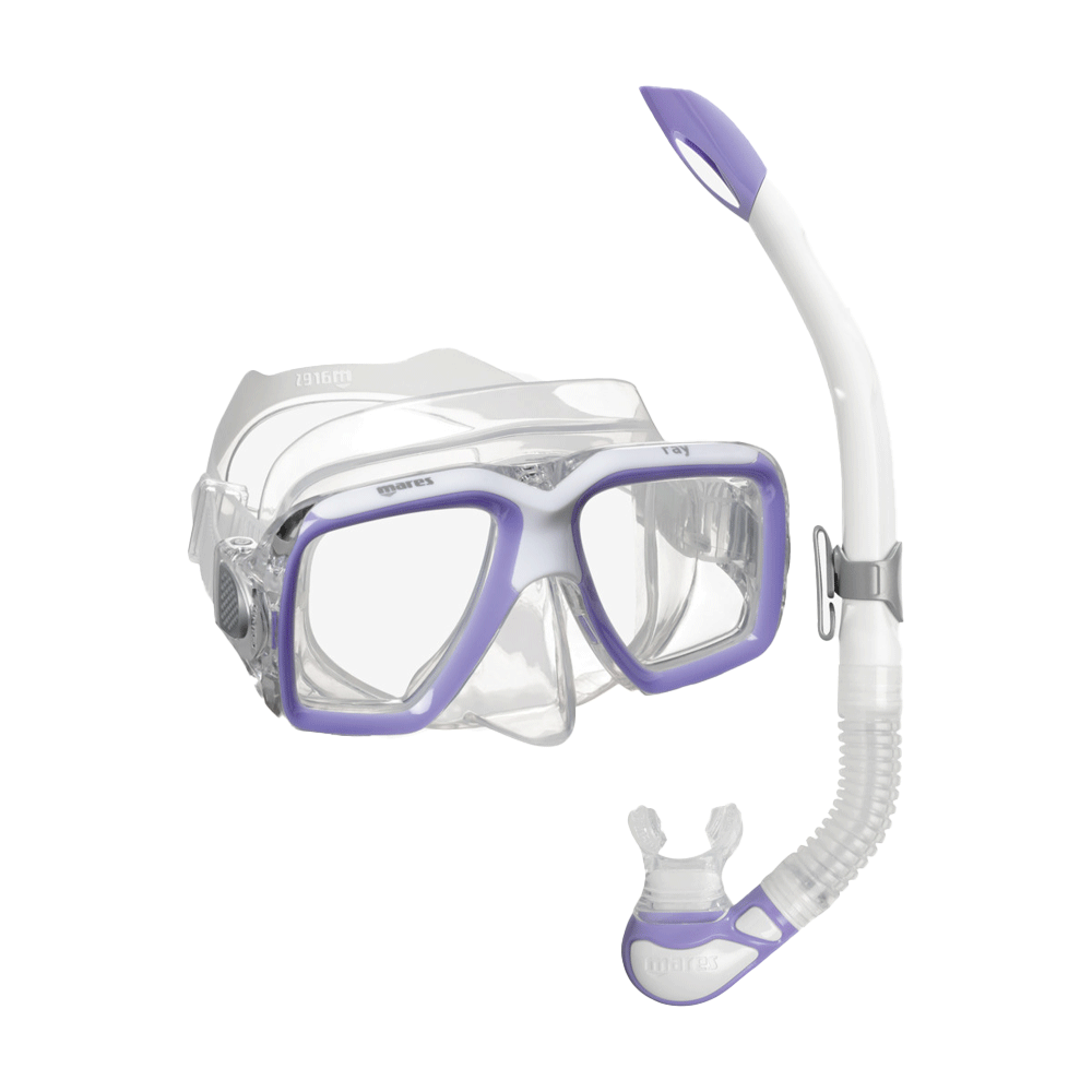 Mares Ray Mask and Snorkel Combo - Purple