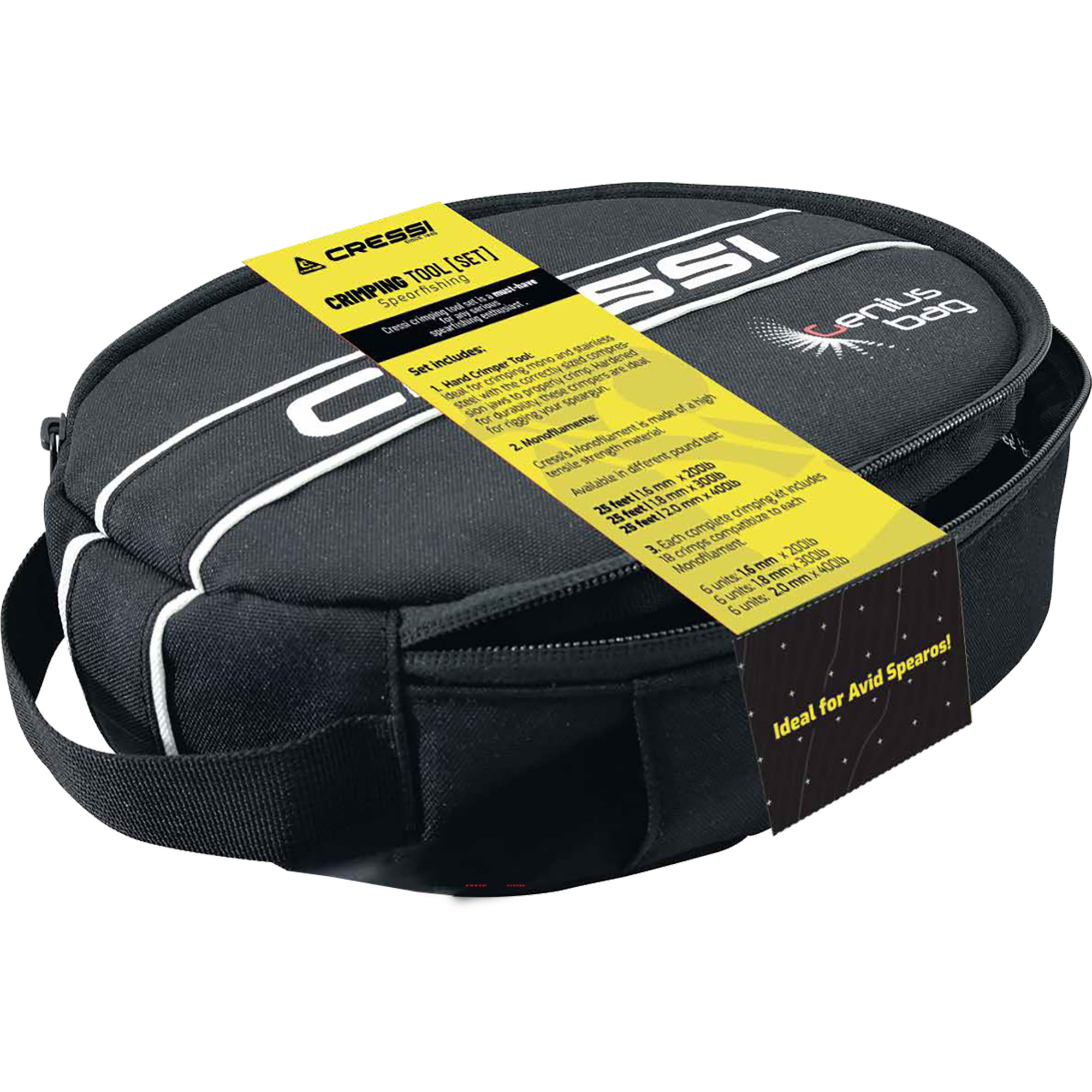 Cressi carrying bag for easy transport