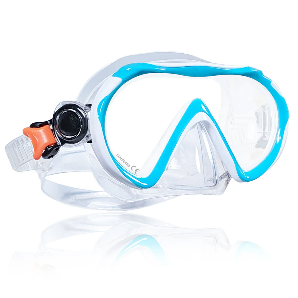 Tilos Jovie Scuba Mask, Single Lens (Kid's) - Green /White