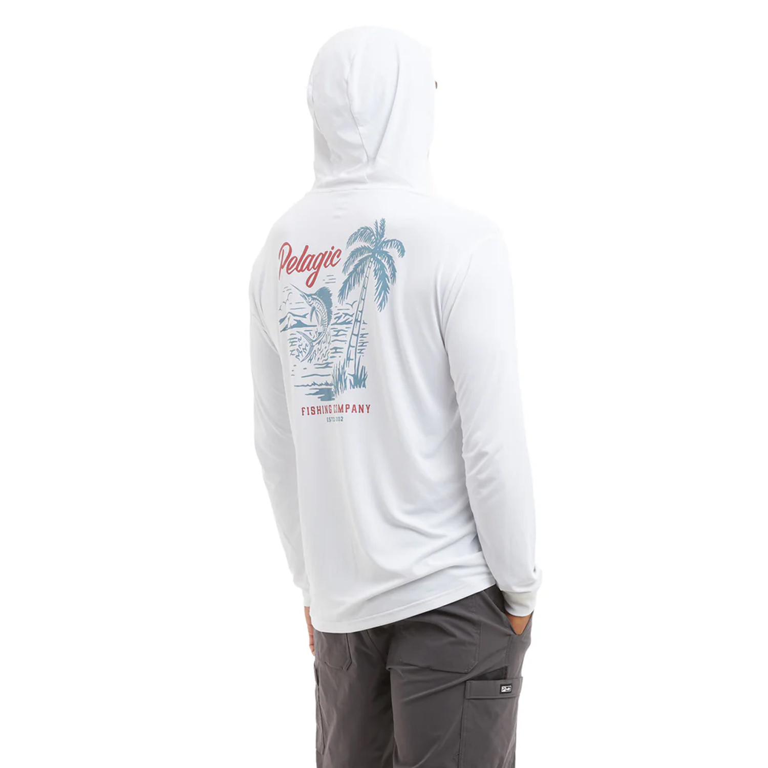 Pelagic Aquatek Paradise Hooded Performance Shirt (Men’s)