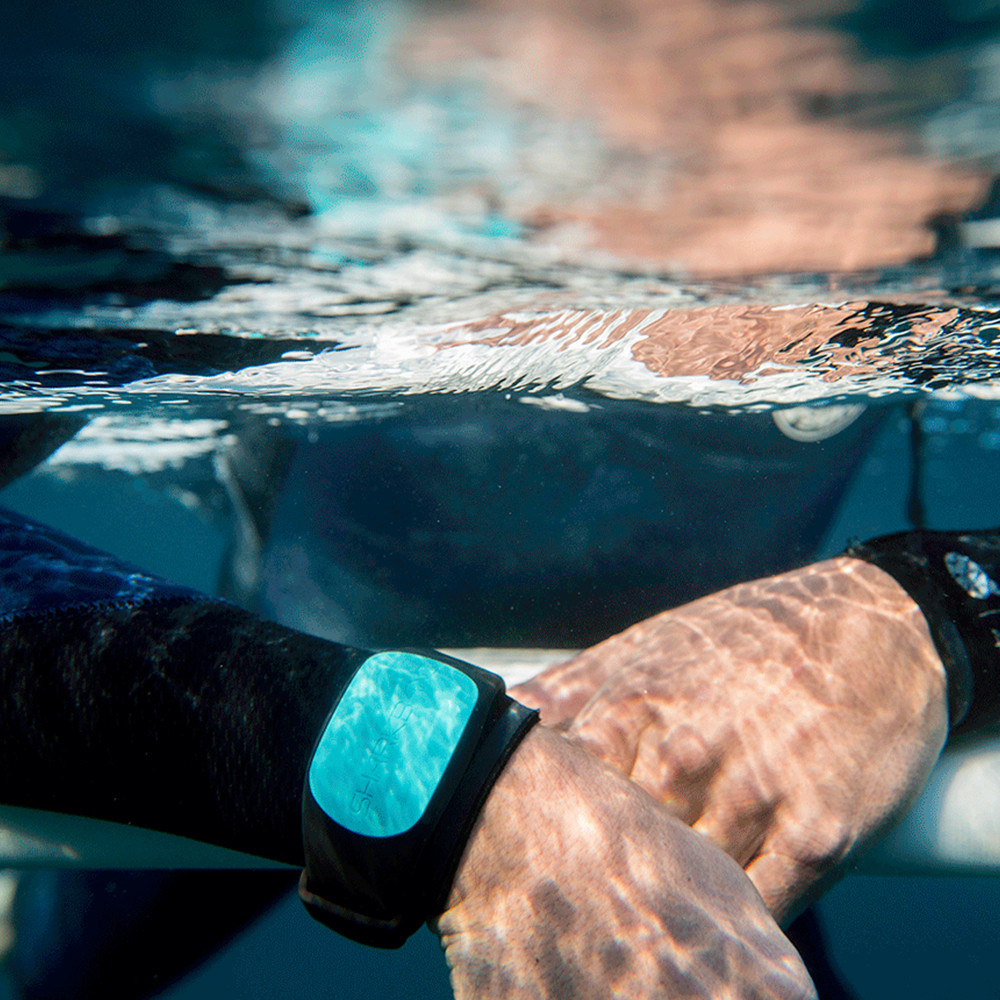 Sharkbanz 2 Shark Repellent & Deterrent Lifestyle on Man's Wrist