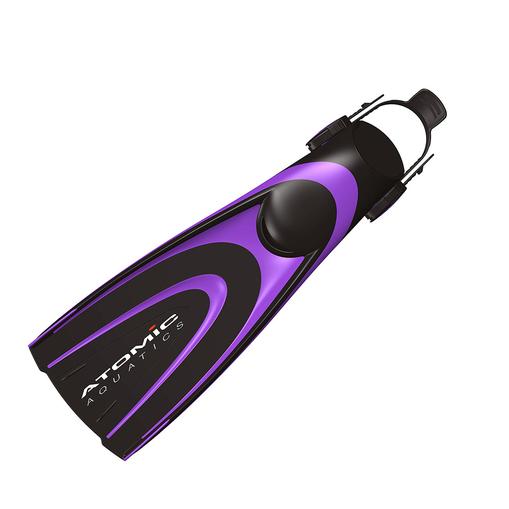 Atomic BladeFin Open Heel Dive Fins - Purple