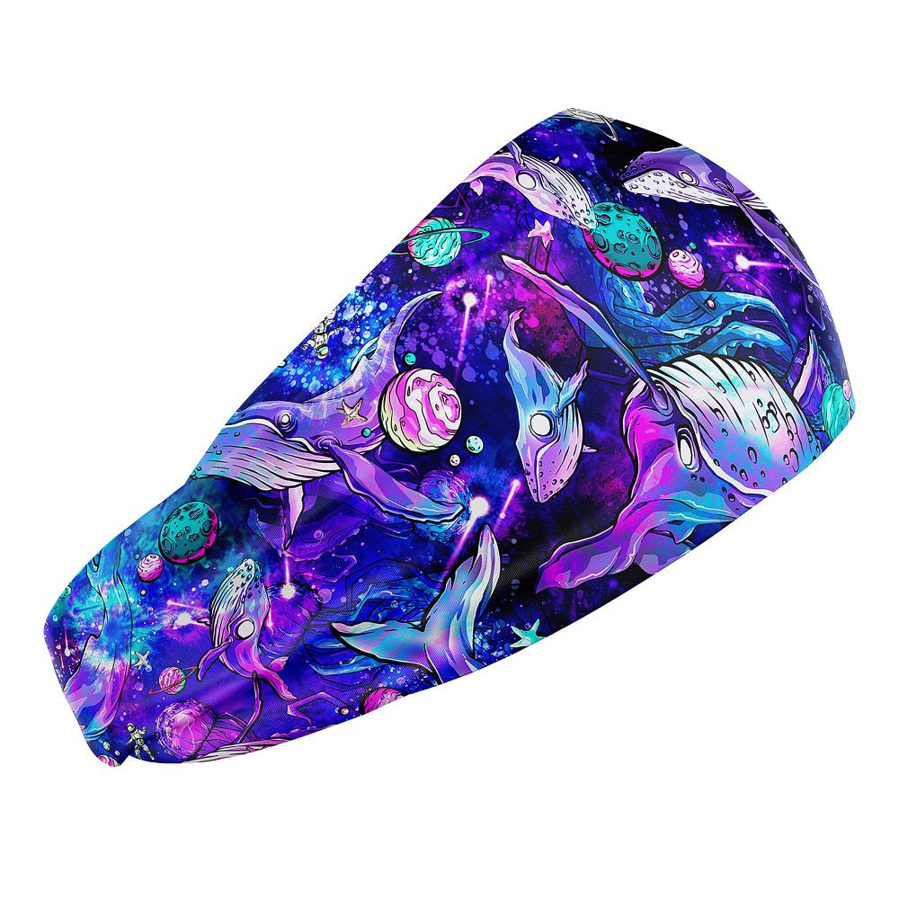 Spacefish Army Headband - Cosmic Whale