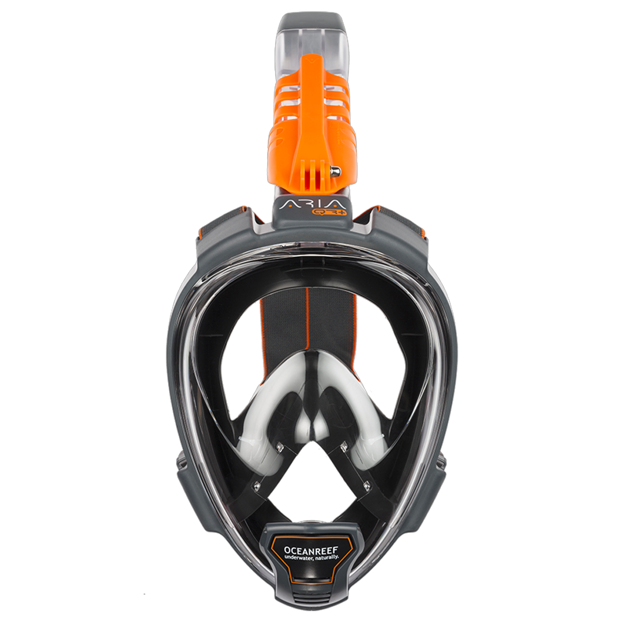 Ocean Reef Aria QR+ Full Face Snorkel Mask with Camera Holder
