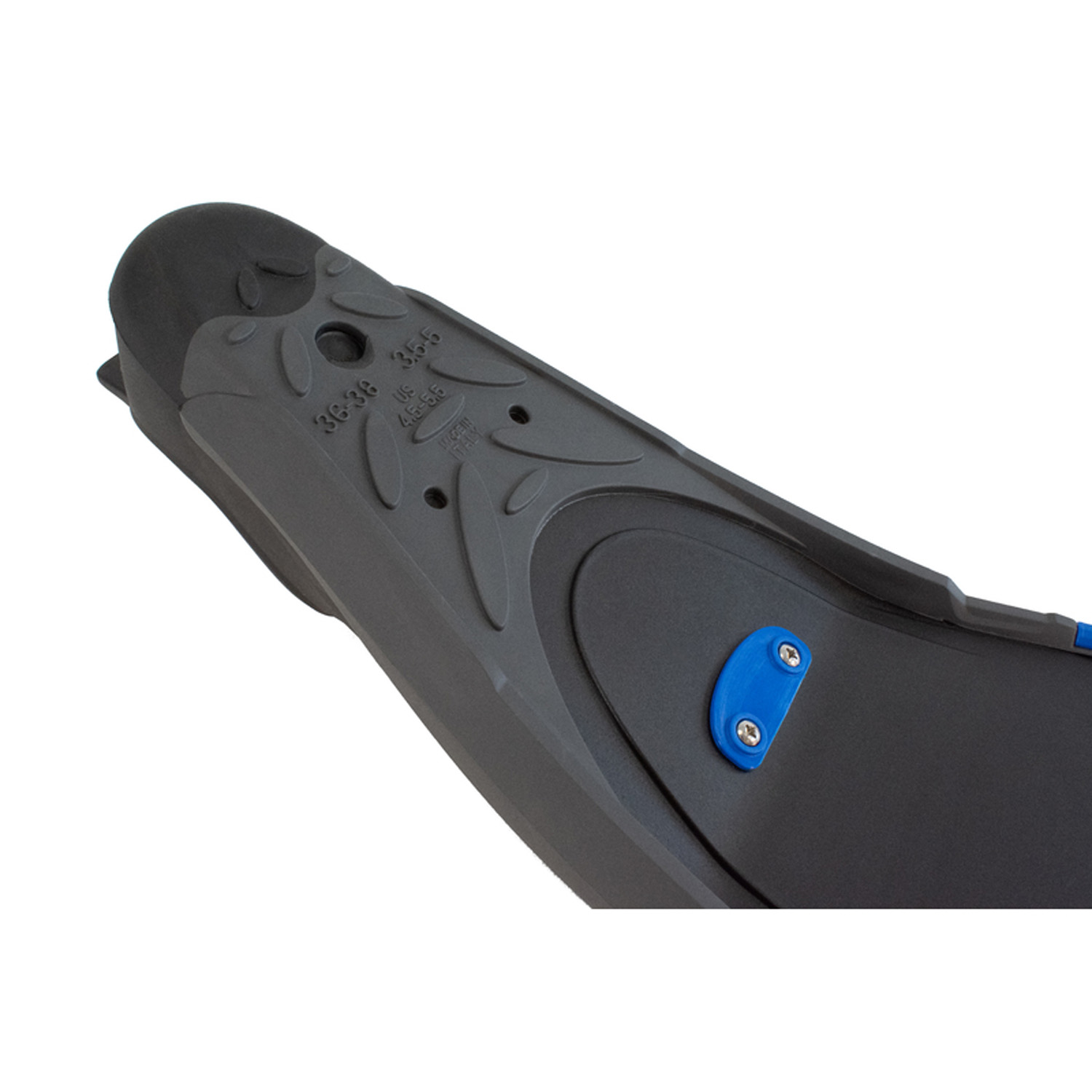 Seac BM-30 Freediving Fins - bottom heel foot