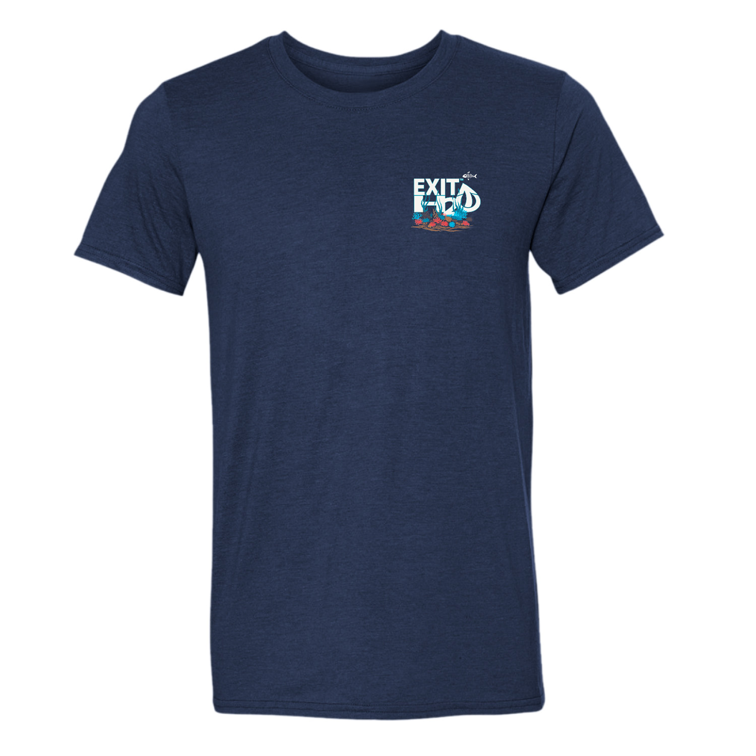 Exit H2O Salty Bones Diver T-Shirt (Men’s) - front side
