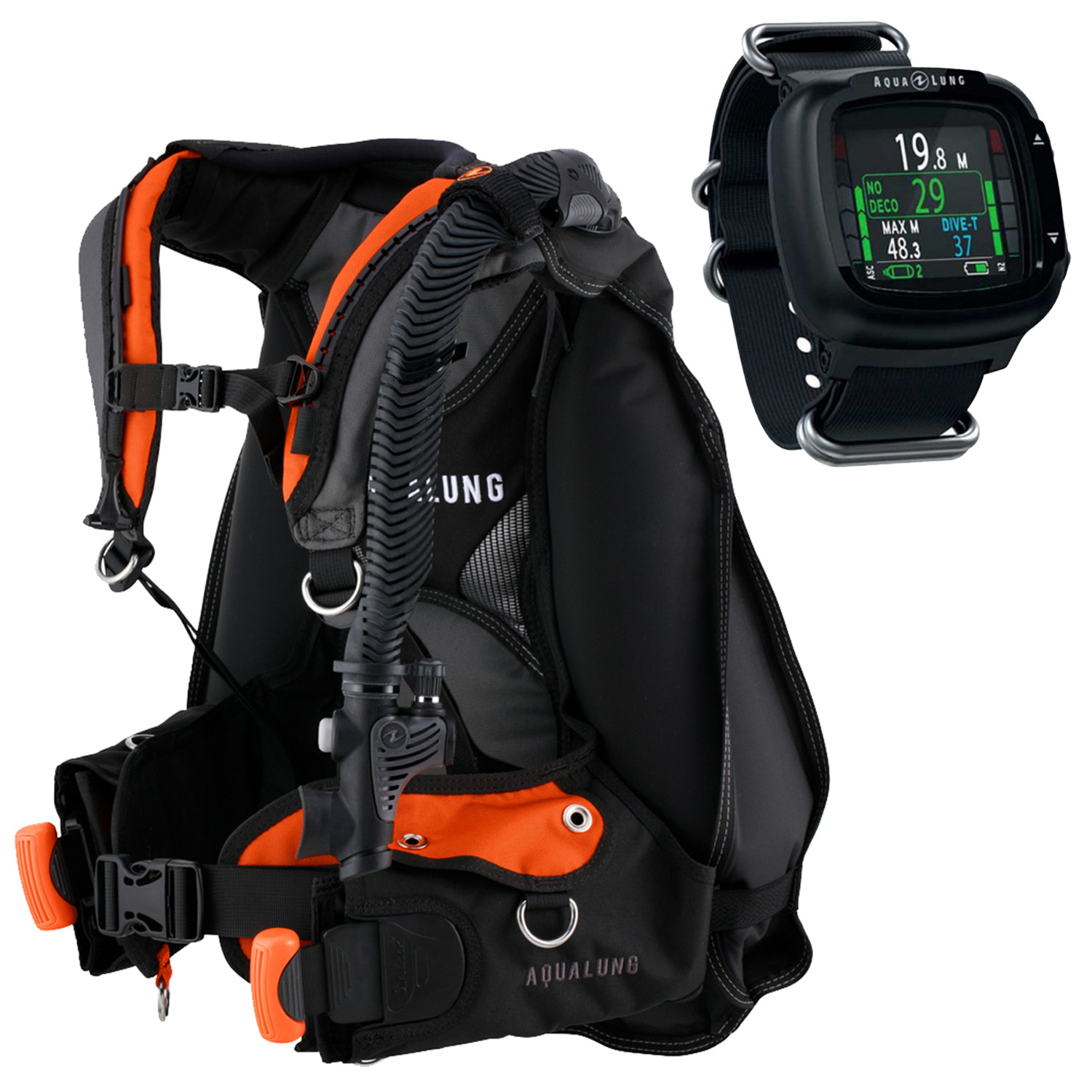 Aqualung Pro HD Compact BCD and i330R Bundle