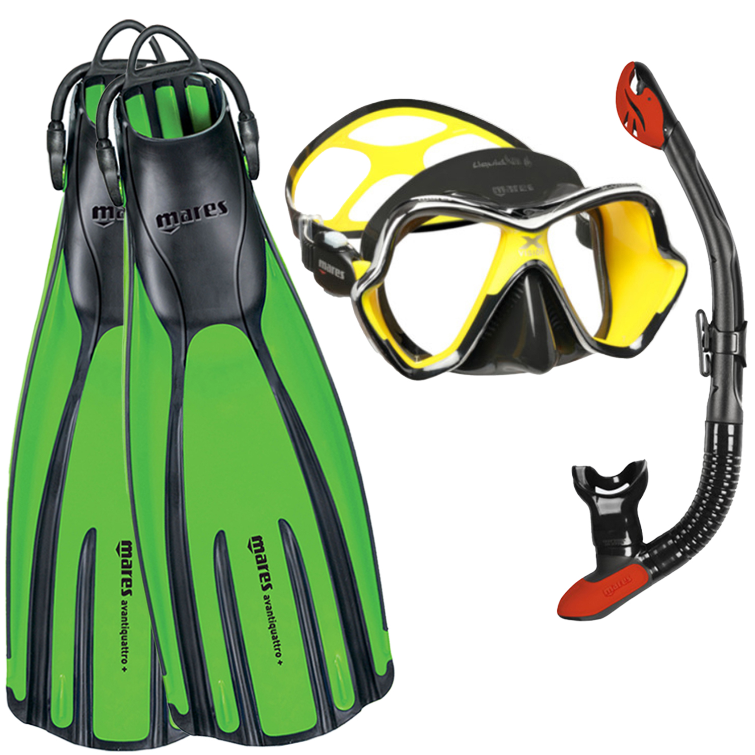 Mares Avanti Snorkeling Package - mix