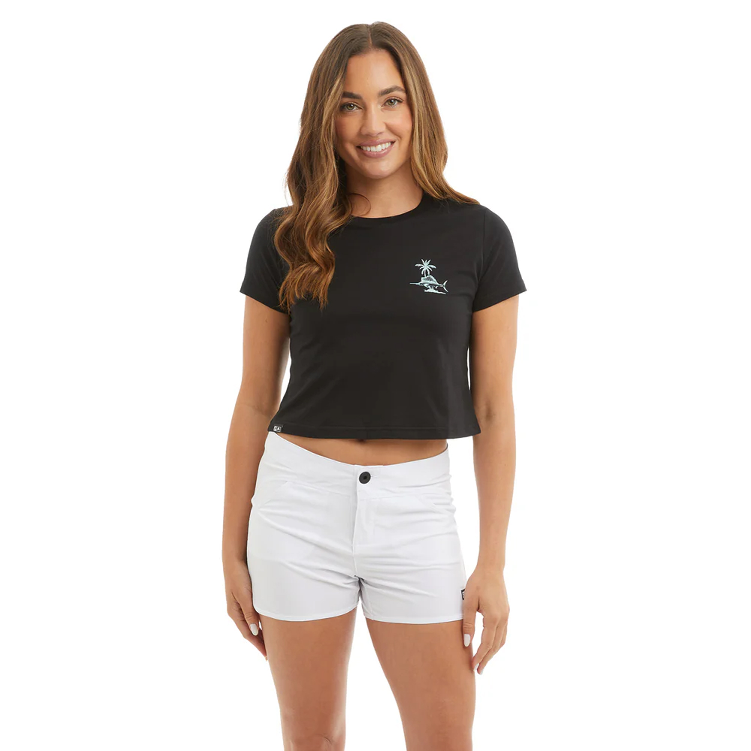 Pelagic Premium Horizon Cropped T-Shirt (Women’s)