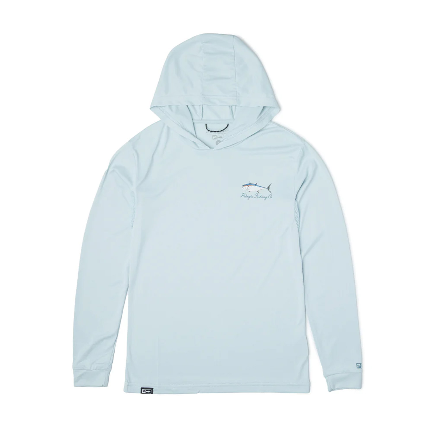 Pelagic Aquatek BFT Hooded Long Sleeve Shirt (Kid’s) back