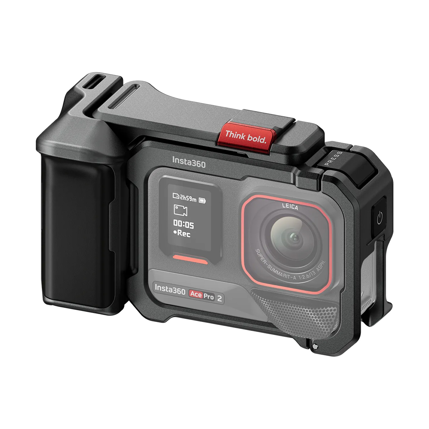Insta360 Ace Pro 2 Xplorer Grip Kit - camera faded out