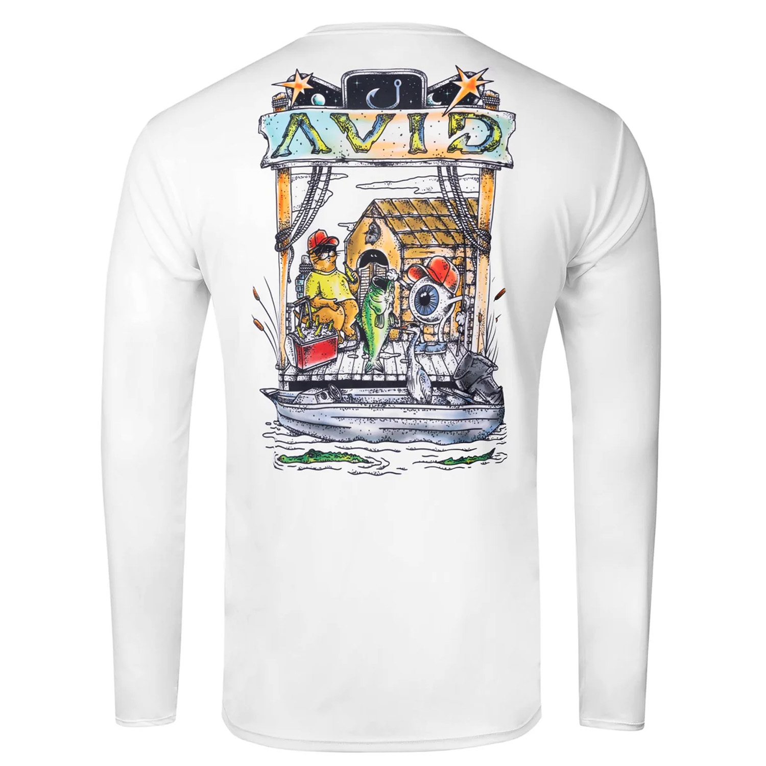 AVID AVIDry Cosmic Fish Camp Performance Shirt (Men’s)