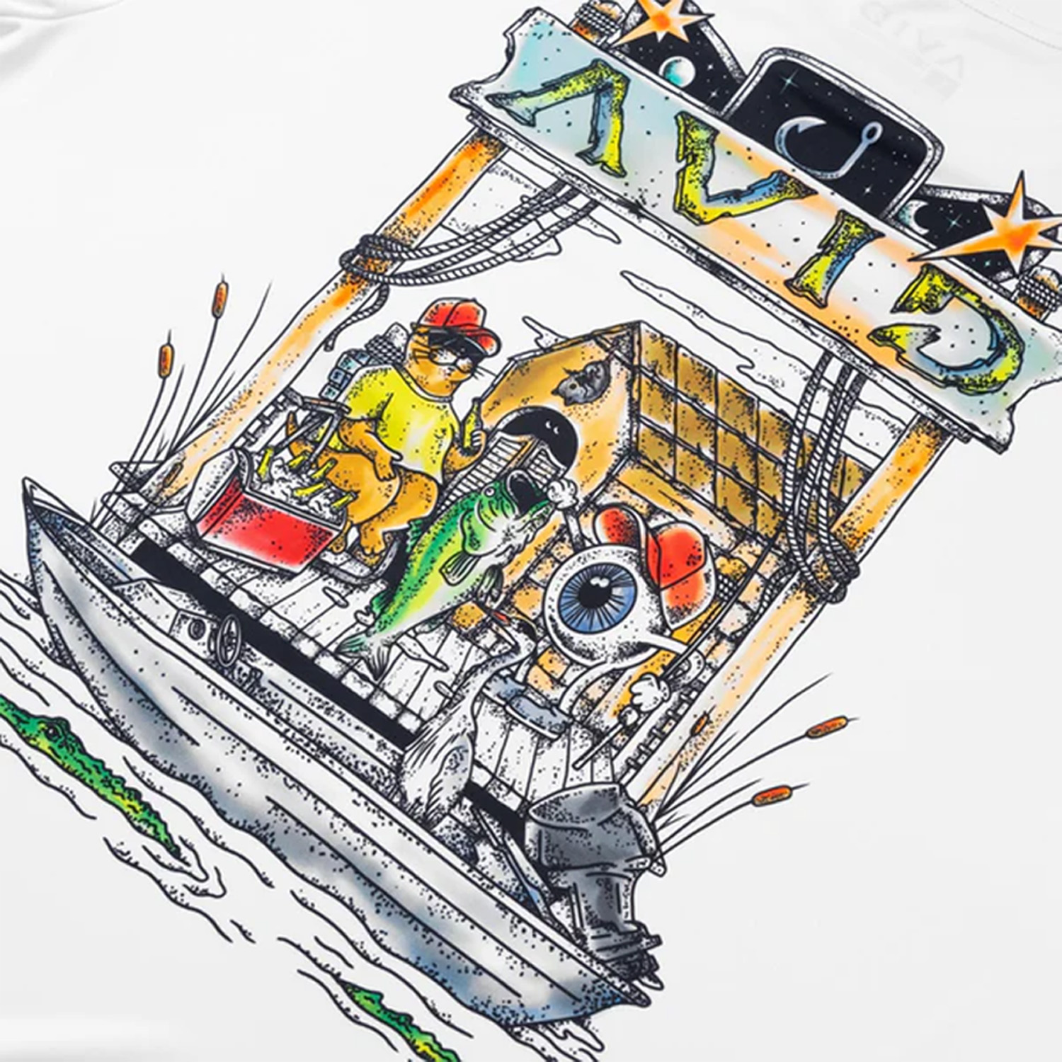 AVID AVIDry Cosmic Fish Camp Performance Shirt (Men’s)