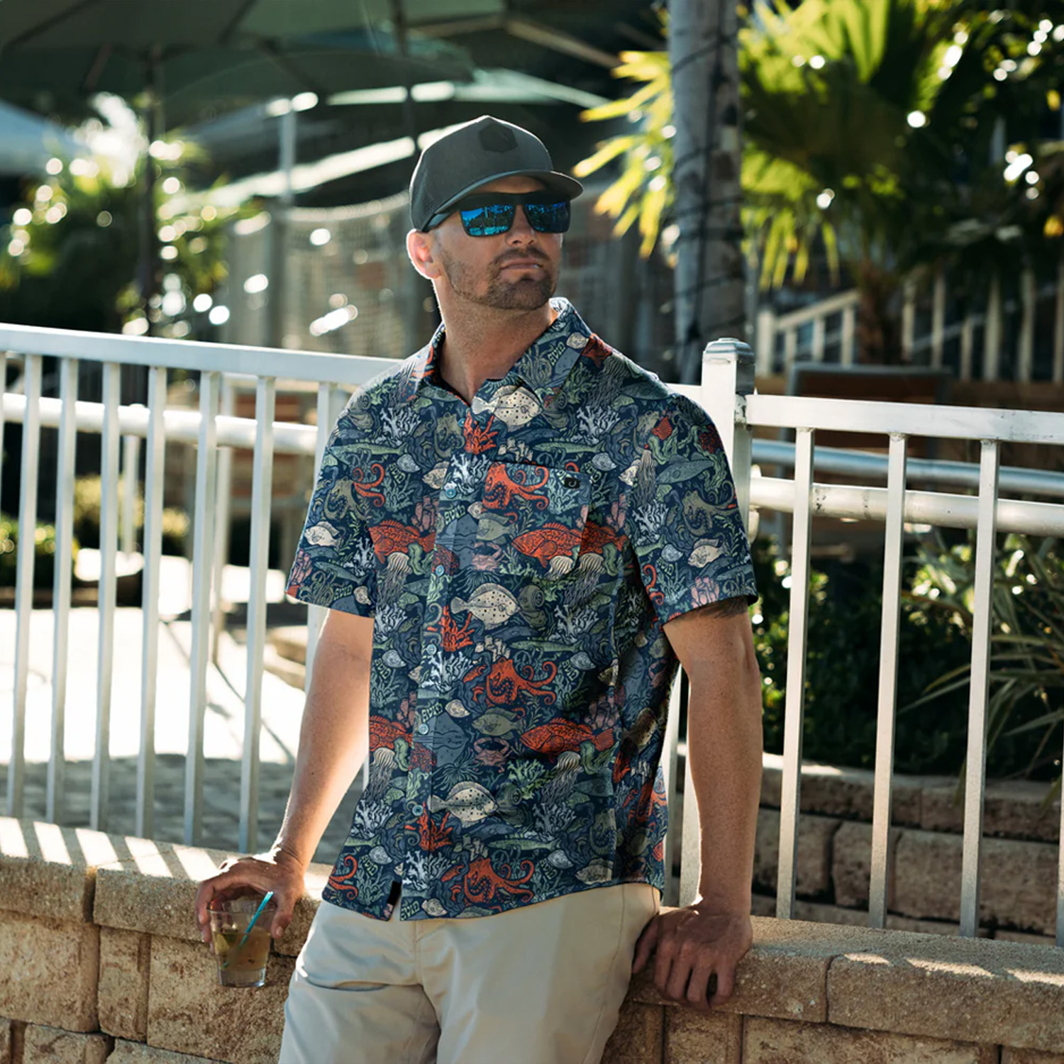 AVID Palapa Submarine Button-up Shirt (Men’s)