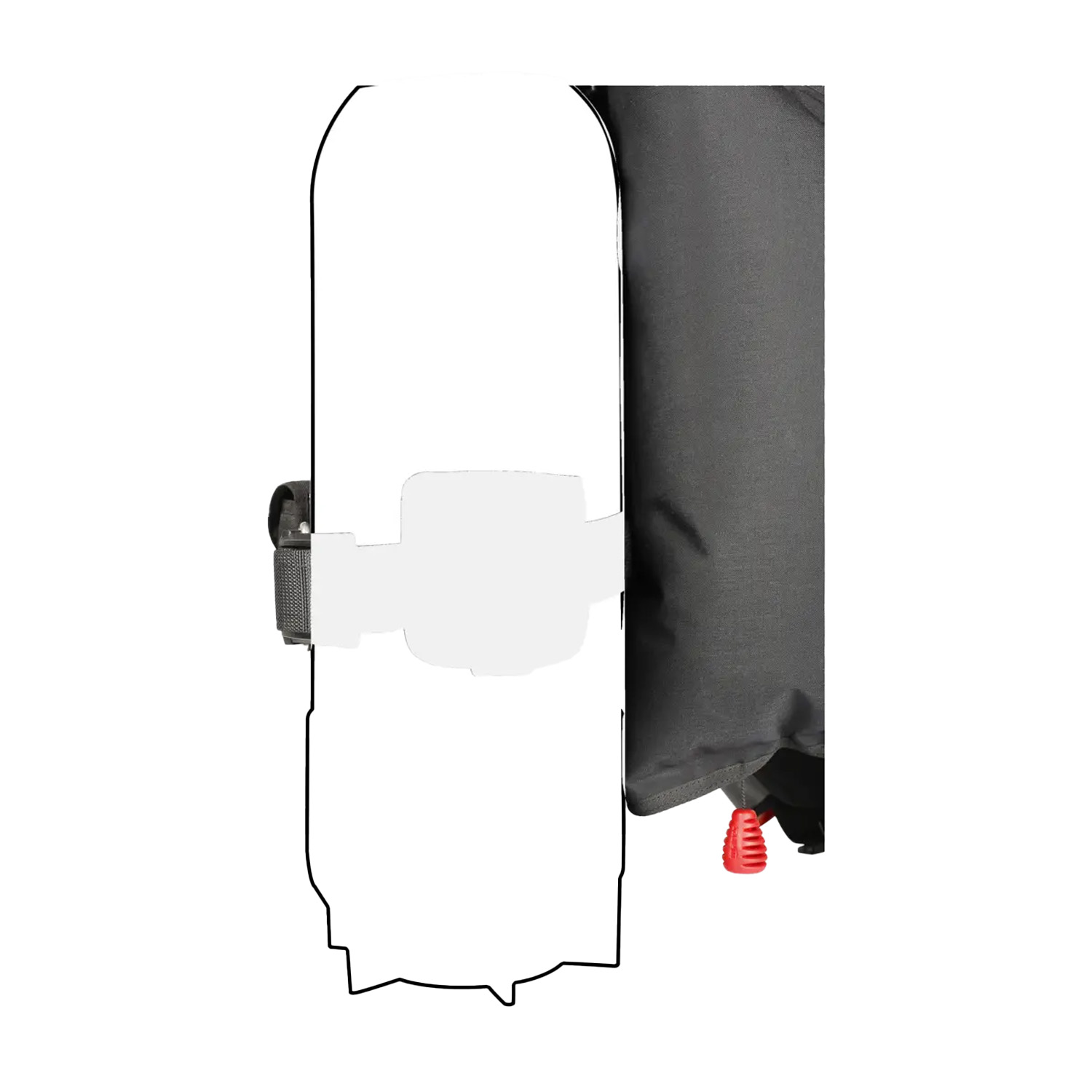Mares Magellan BCD tank strap