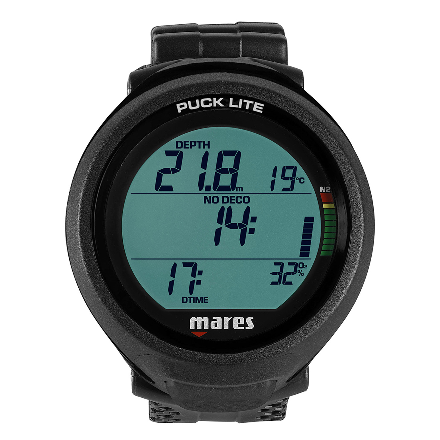 Mares Puck Lite Dive Computer - front