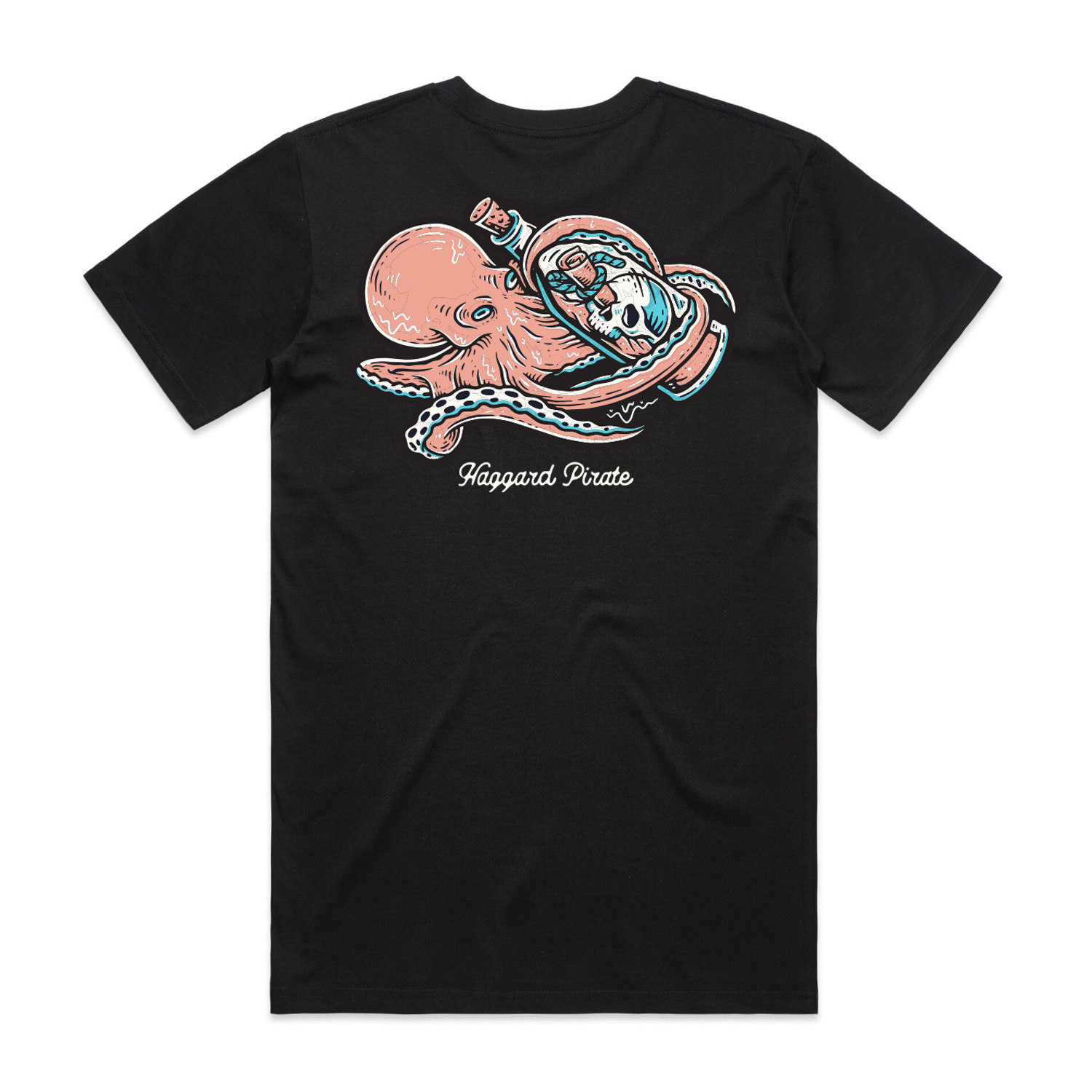 Haggard Priate Sunken Spirits T-Shirt - back