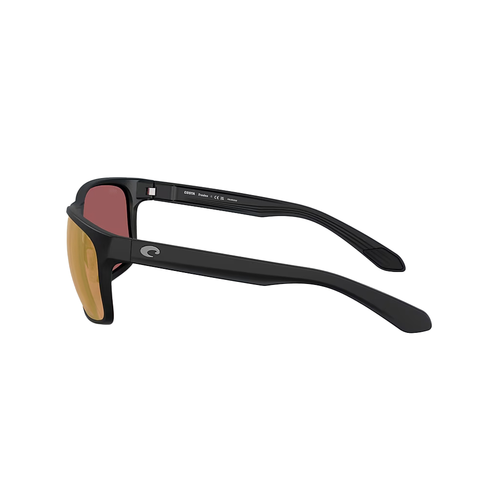 Costa Trades Polarized Sunglasses Gold Mirror 580G