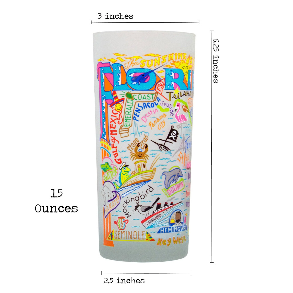 Catstudio Florida Drinking Glass