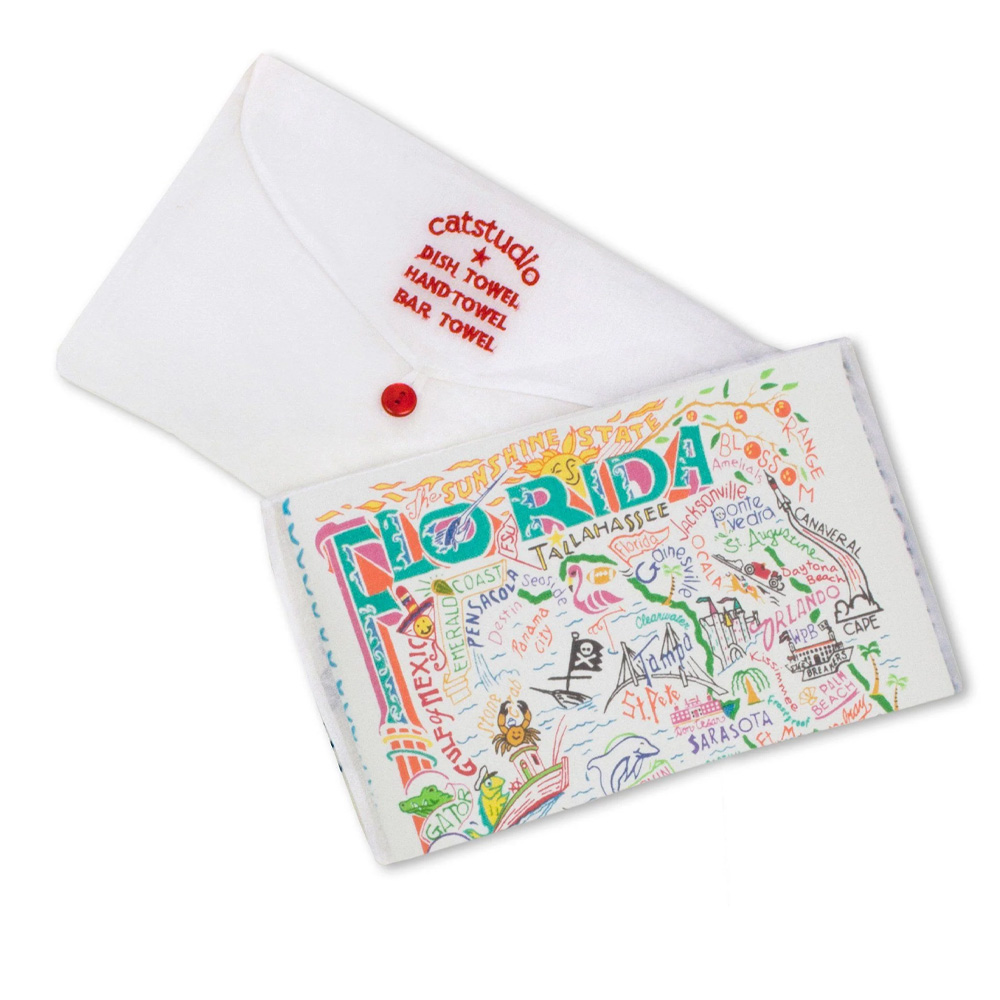 Catstudio Florida Dish Towel