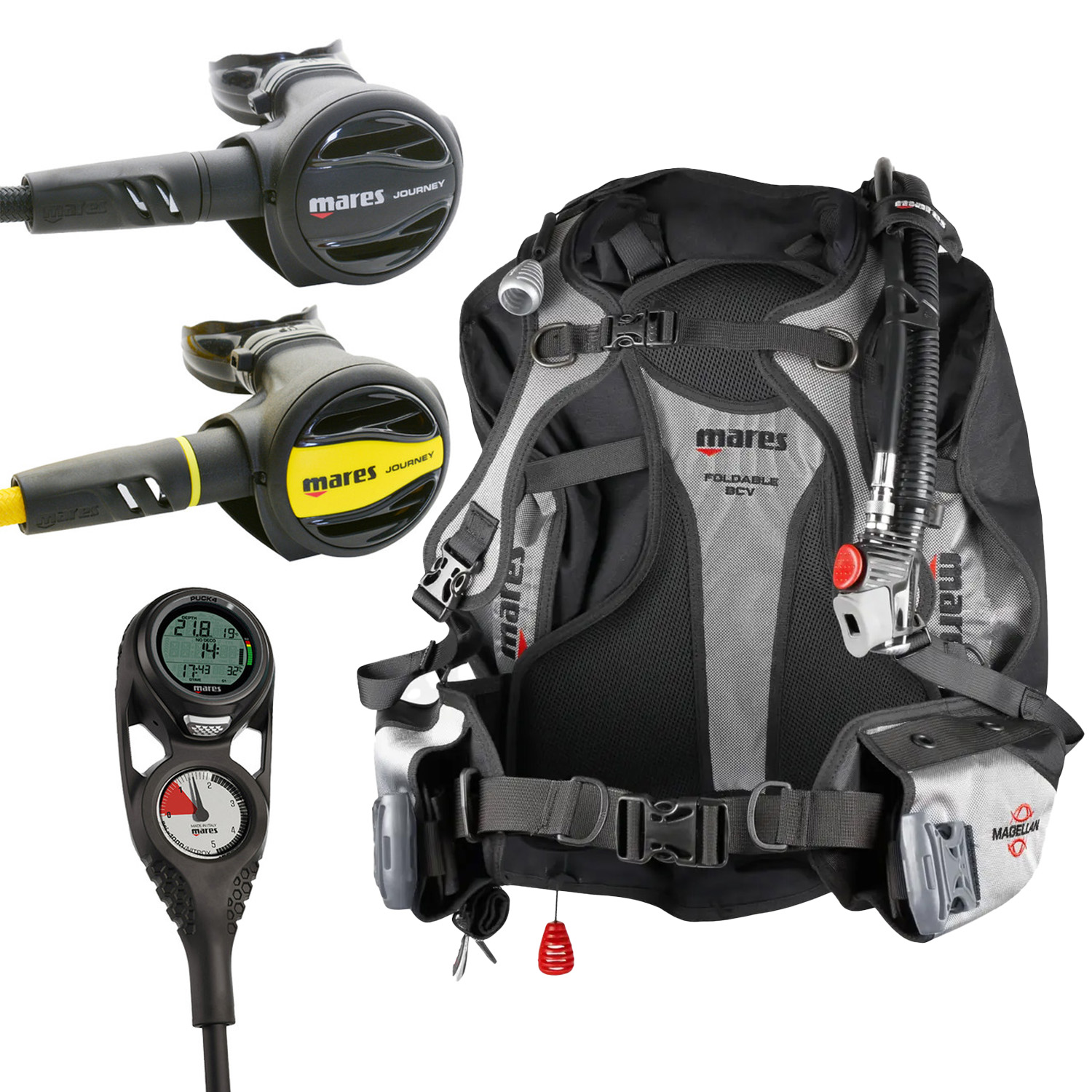 Mares Magellan Package with Puck 4 Console