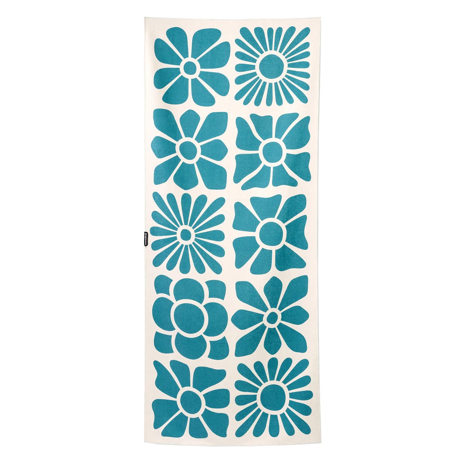 Nomadix Eco-Friendly Towel - Teal Flowers