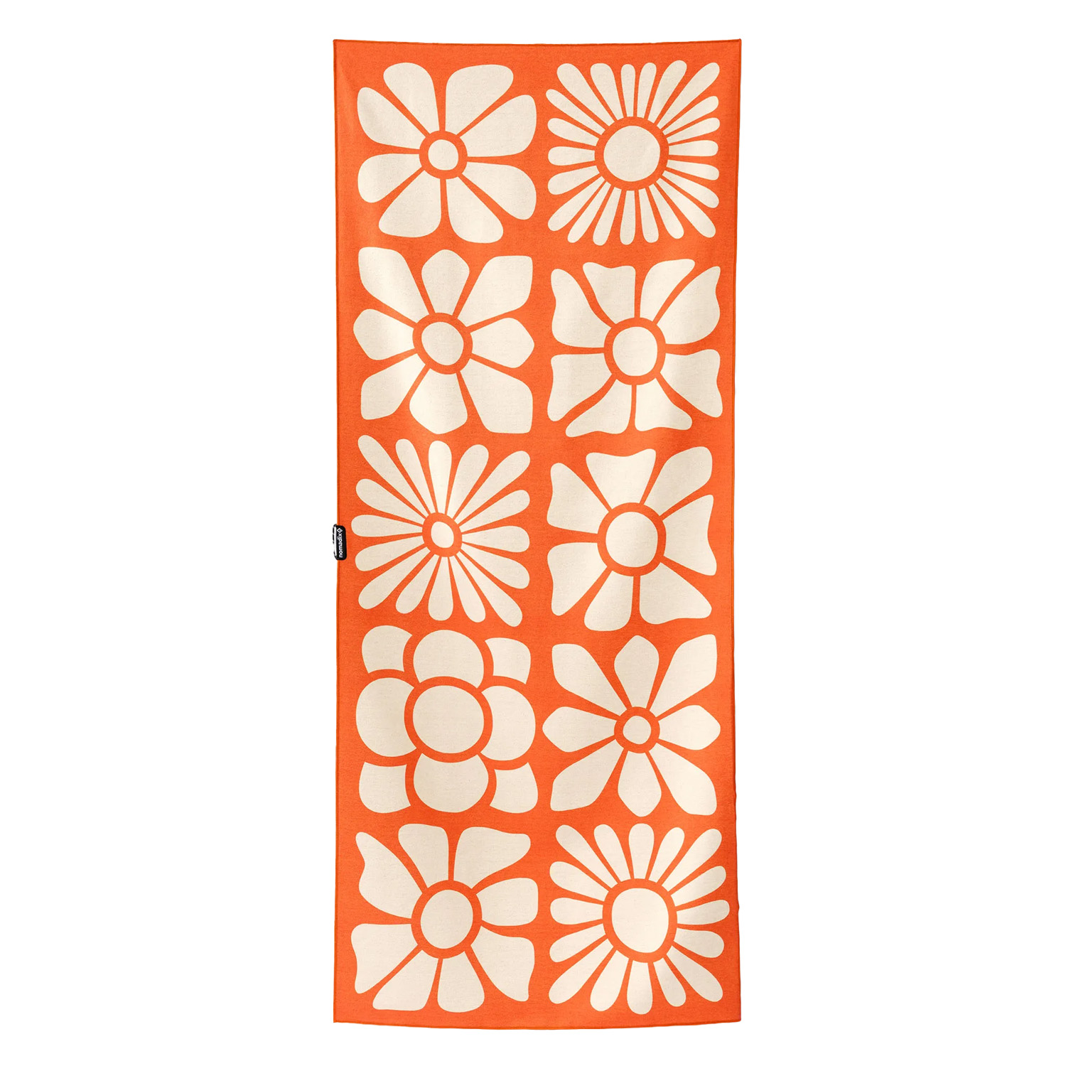 Nomadix Eco-Friendly Towel - Big Flowers Expedition Orange