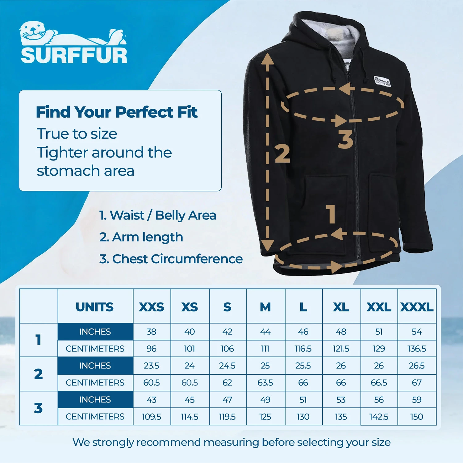 Surf-Fur Surfcheck Waterproof Hoodie