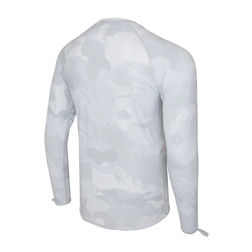 Pelagic Explorer Rashguard - Light Grey Camo
