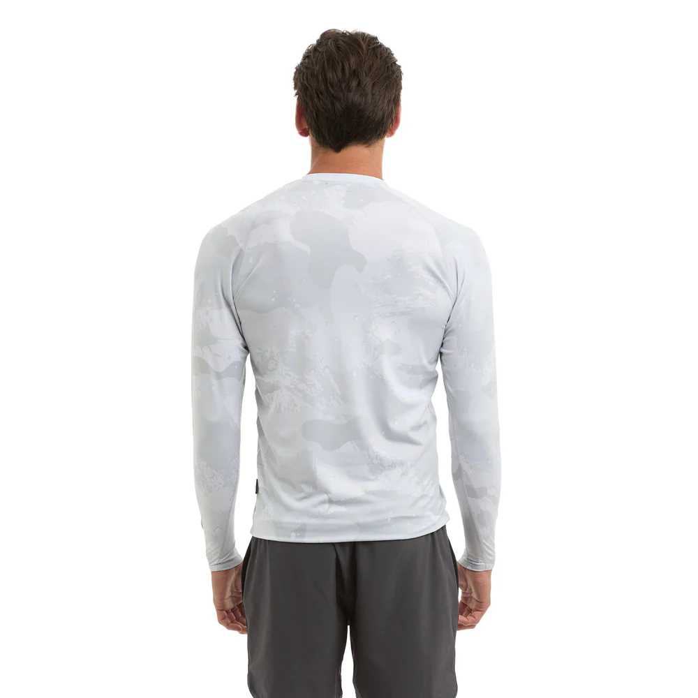 Pelagic Explorer Rashguard - Light Grey Camo